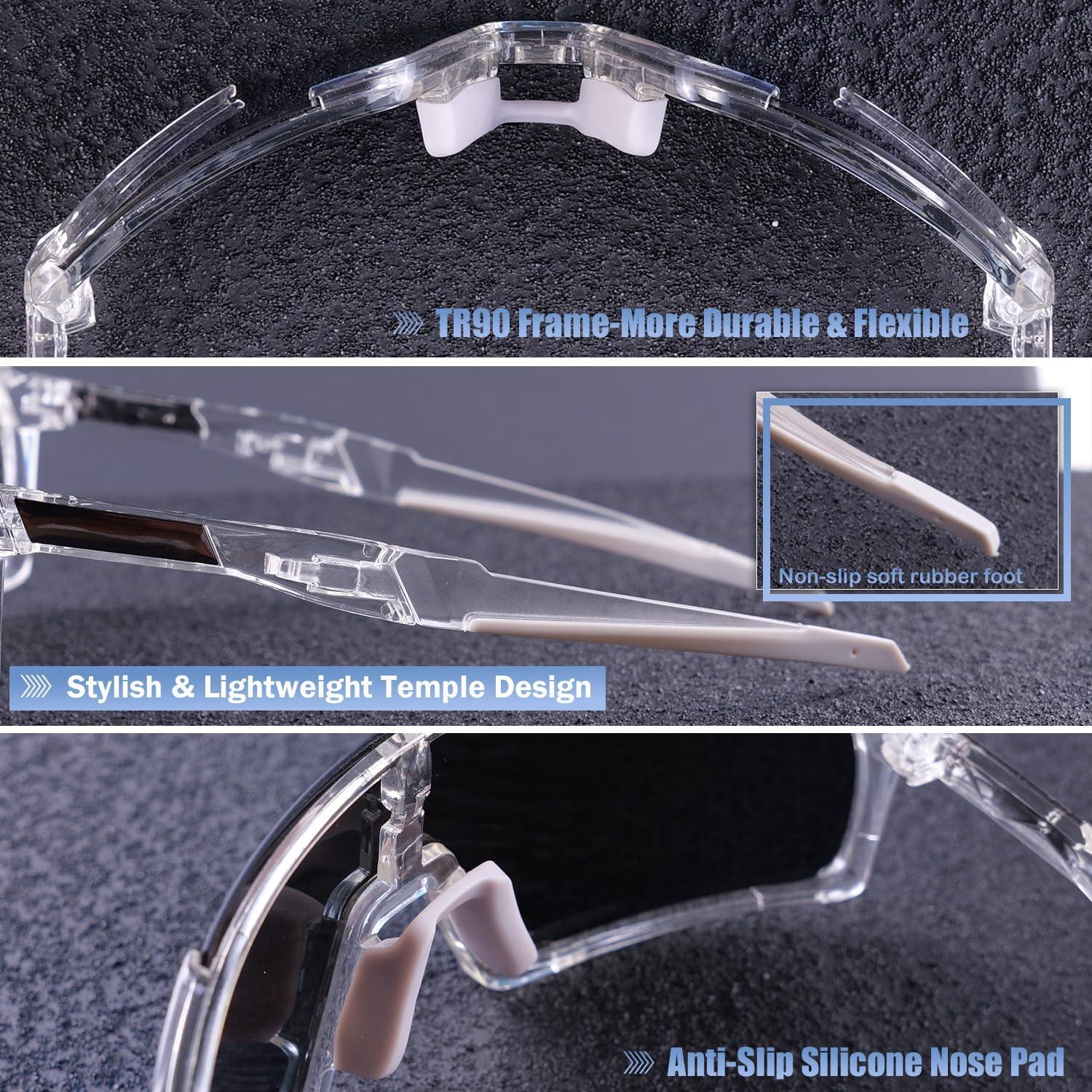 Gafas de sol polarizadas Semjar UV para deportes unisex