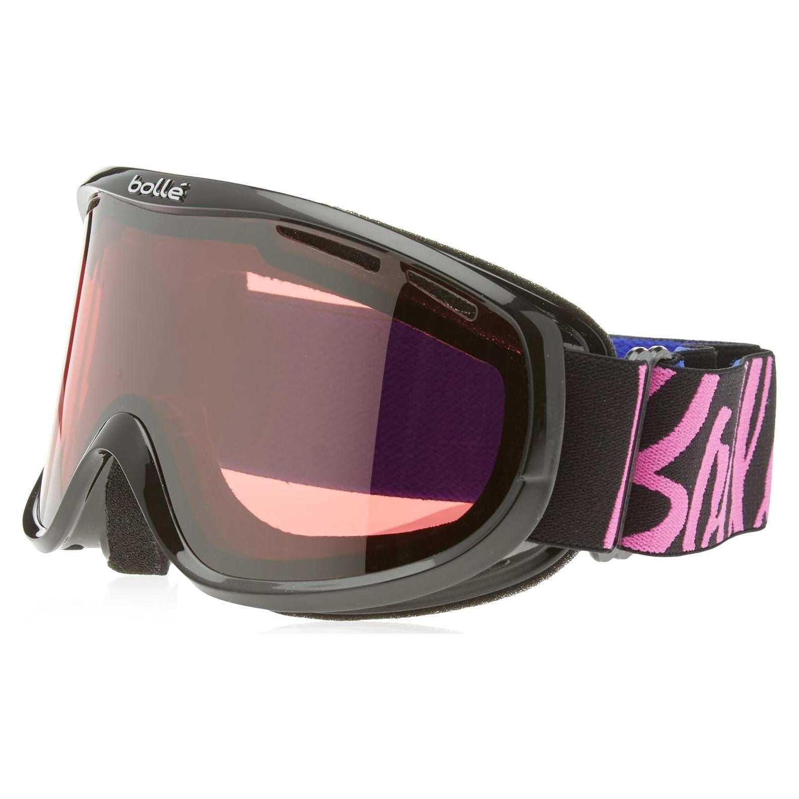 Gafas de Seguridad Bollé Sierra Negro y Rosa Pequeño/Mediano