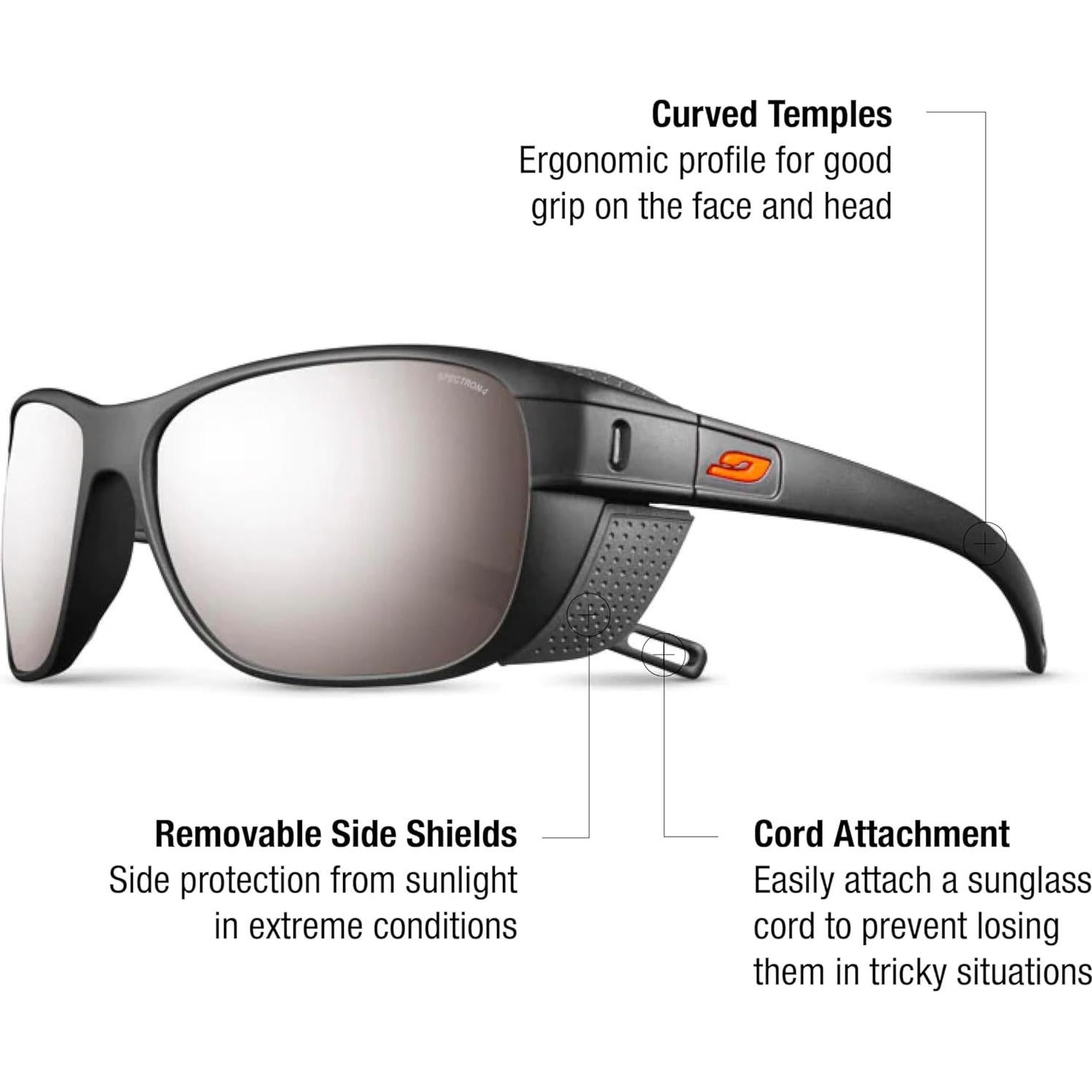 Gafas de sol Julbo Camino Unisex con protectores removibles