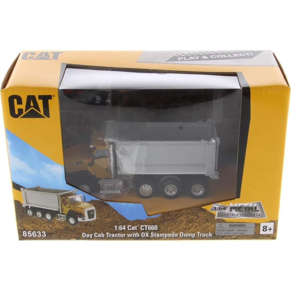Camión Volquete Diecast Masters Caterpillar CT660 12.7cm