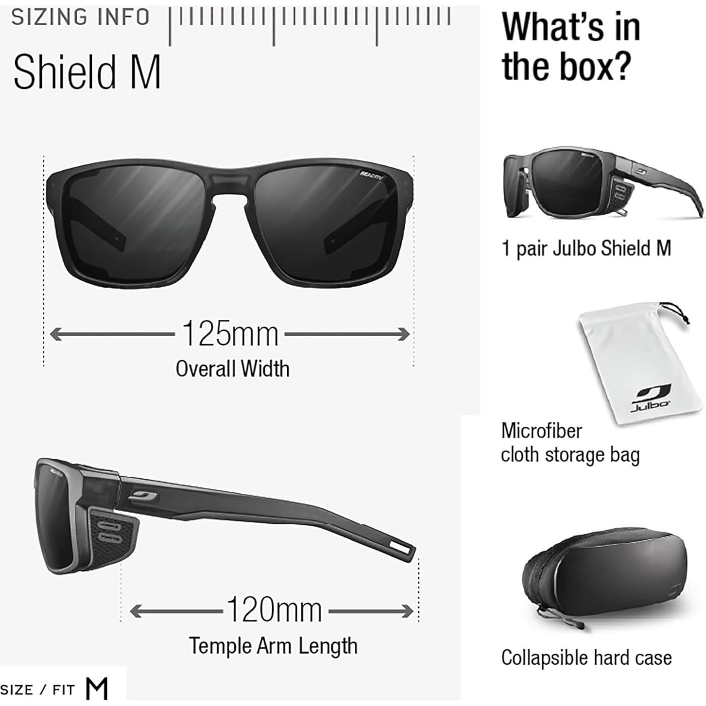 Gafas de sol Julbo Shield M - Lentes fotocromáticas 54mm