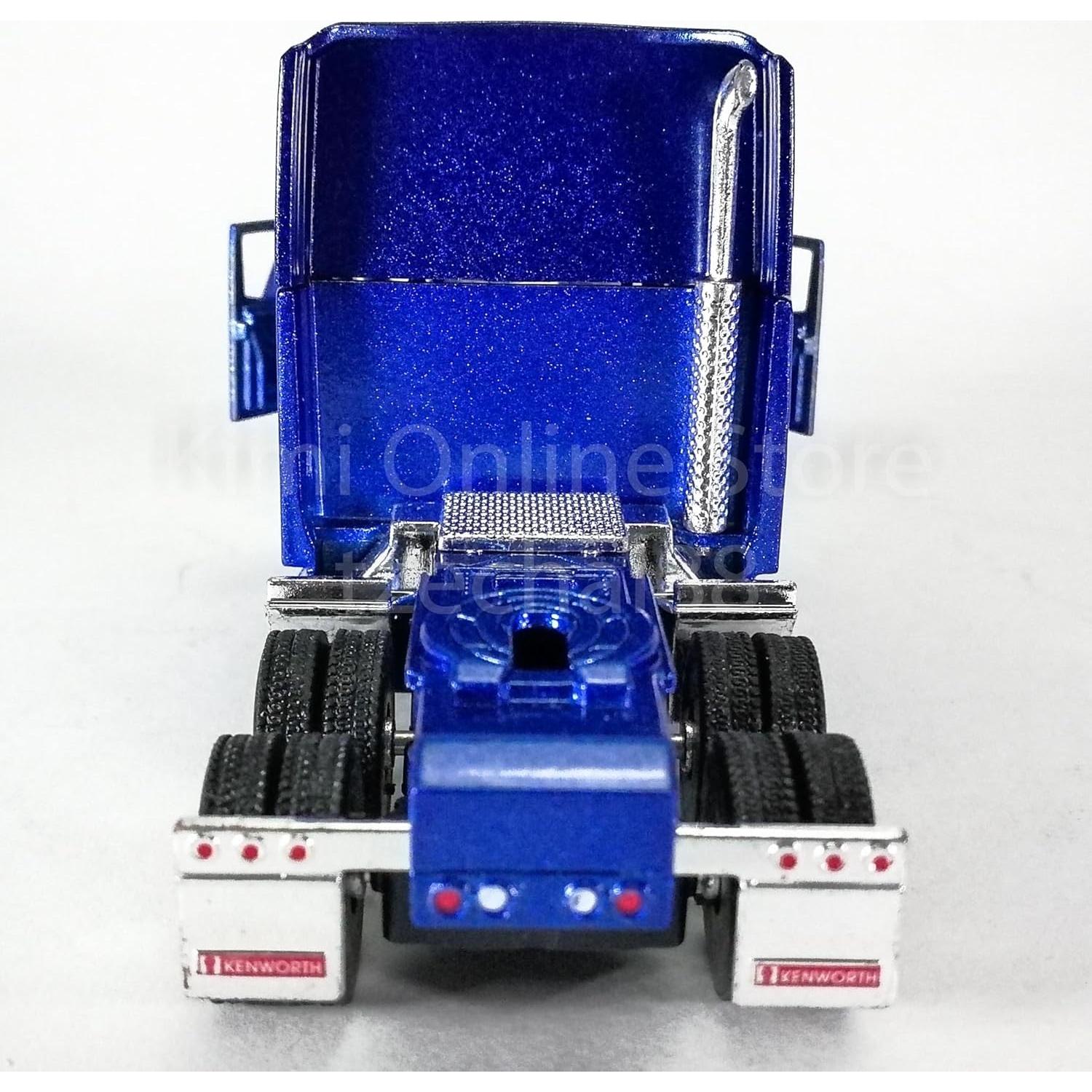 Camión Contenedor Kenworth T700 KiNSMART 1:68 Metal Azul