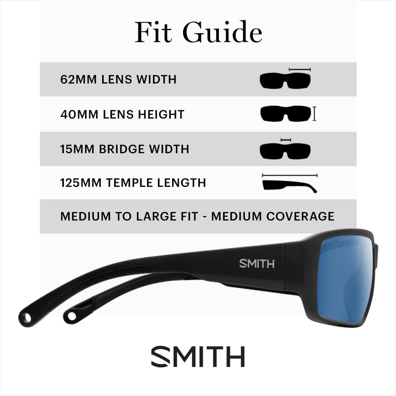 Gafas de sol SMITH Hookset Polarizadas Espejo Azul