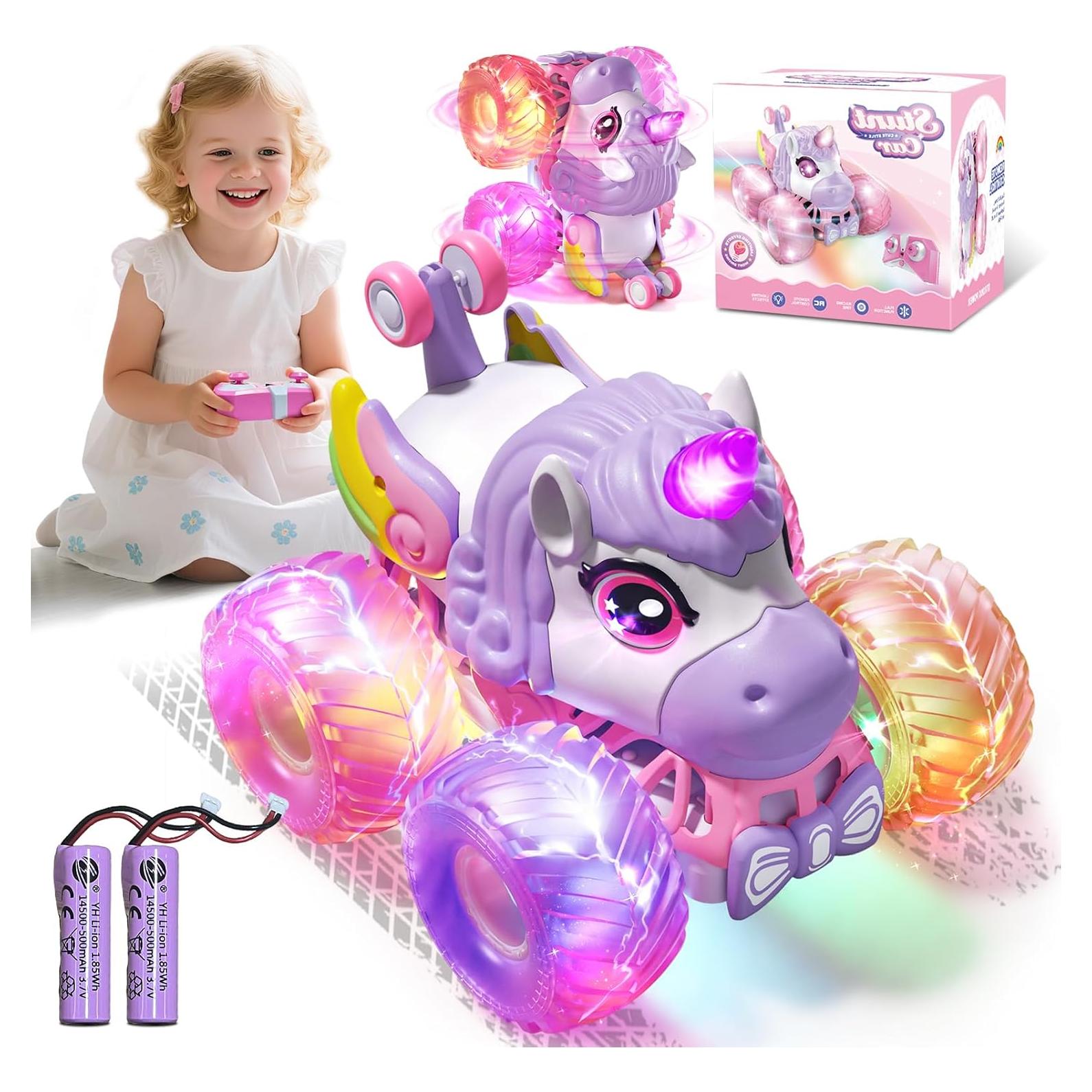 Camión Monstruo Unicornio GoHero 1:20 Control Remoto