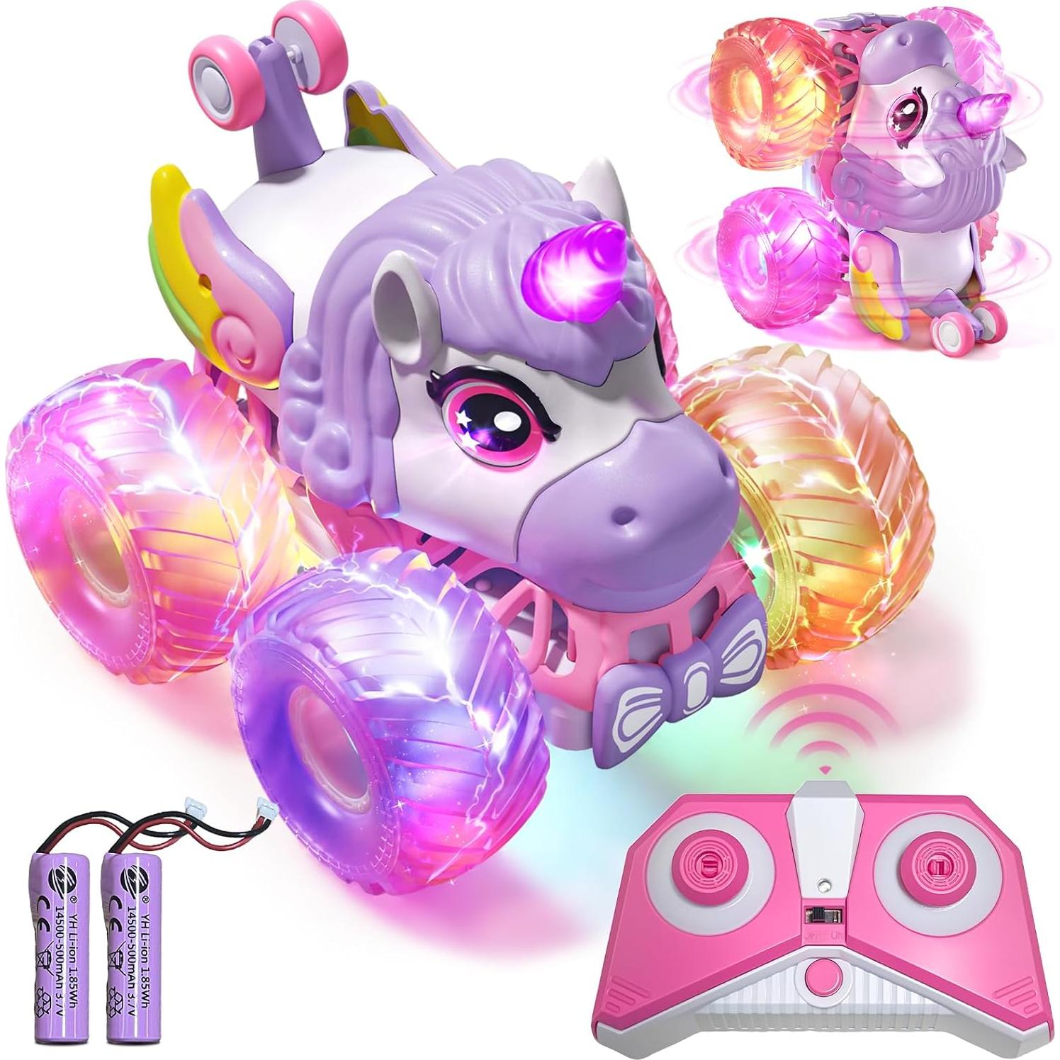 Camión Monstruo Unicornio GoHero 1:20 Control Remoto