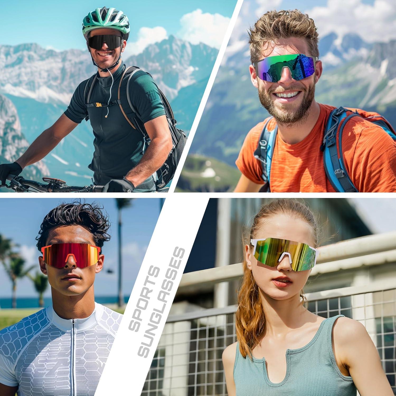 Gafas de sol deportivas FEISEDY UV400 para ciclismo