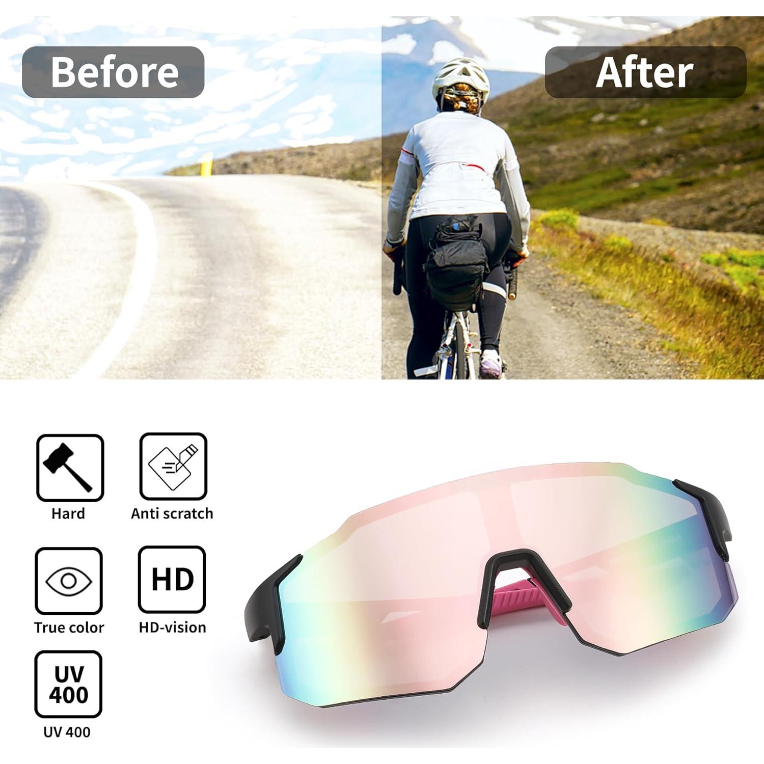 Gafas de sol deportivas FEISEDY UV400 para ciclismo
