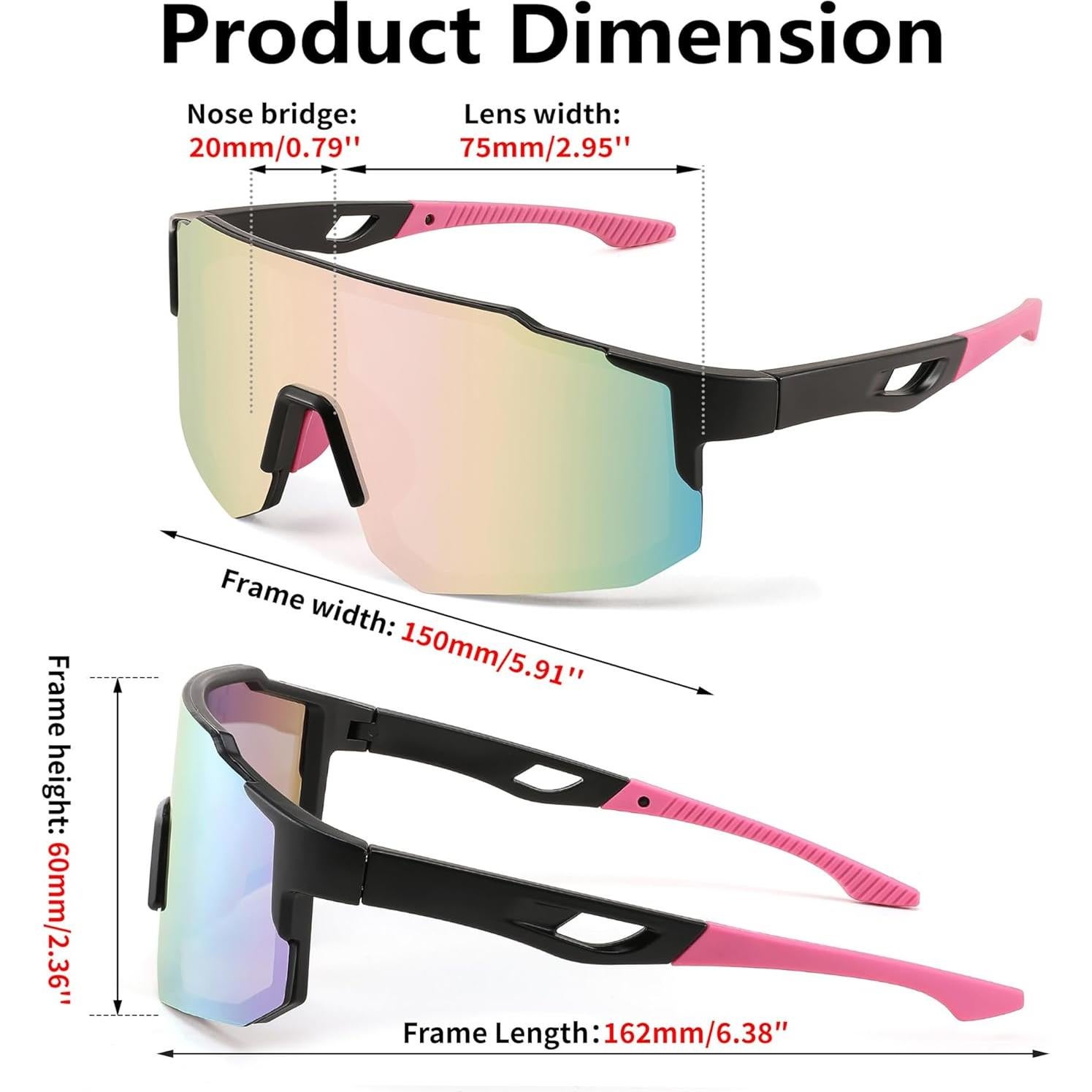 Gafas de sol deportivas FEISEDY UV400 para ciclismo