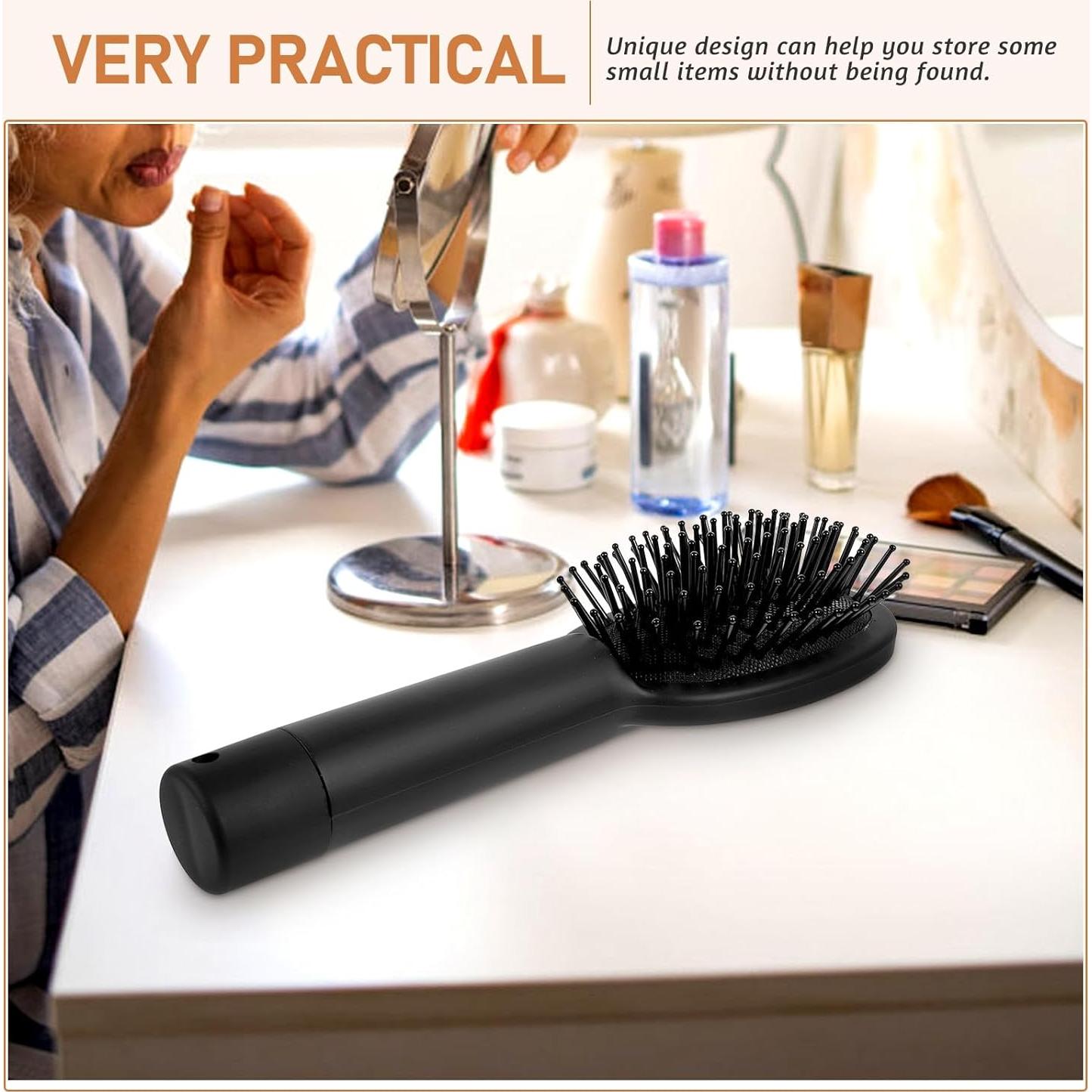 Cepillo de Pelo Oculto NUOBESTY con Escondite Secreto