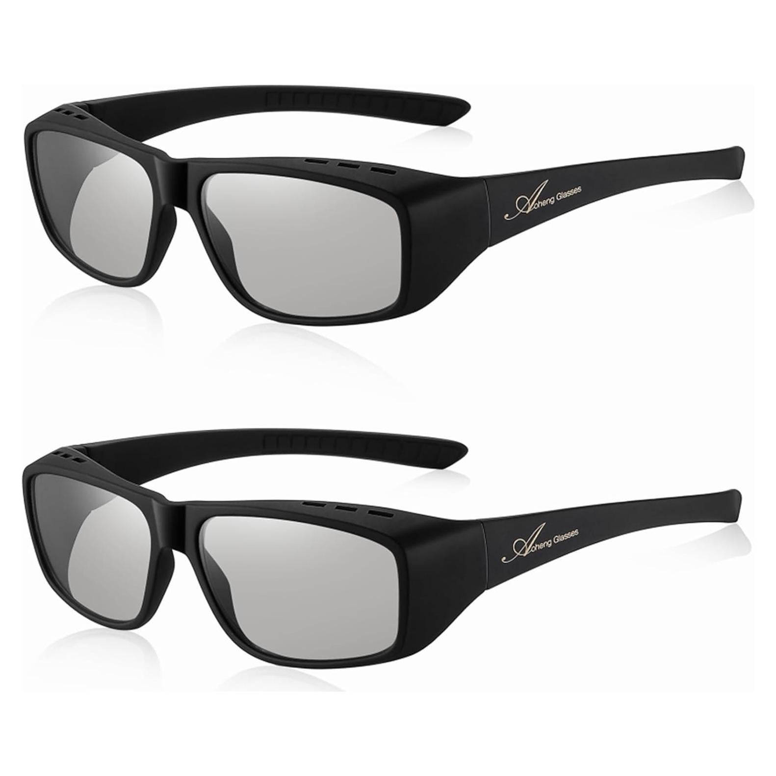 Gafas 3D Pasivas AoHeng Modelo 09 Marco Grande 2 Pzas
