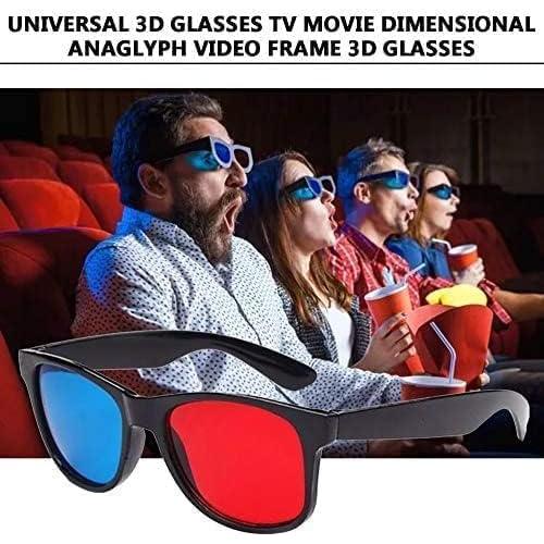 Gafas 3D Rojas y Azules SquarezhenBo Universales