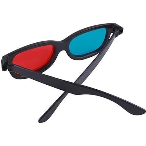 3 Pcs Gafas 3D Rojas y Azules Xinjincang Universales