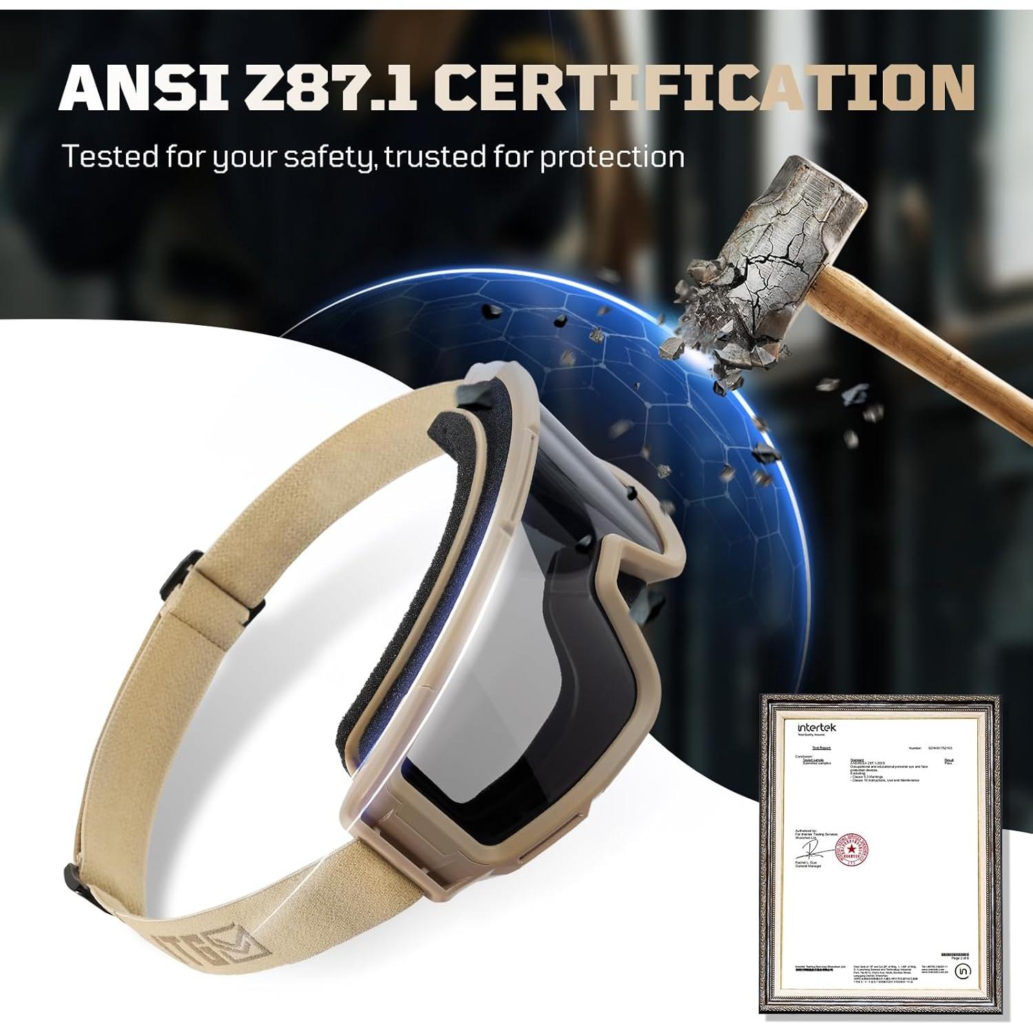 Gafas de Airsoft 1TG Tactical con 3 Lentes Anti Niebla