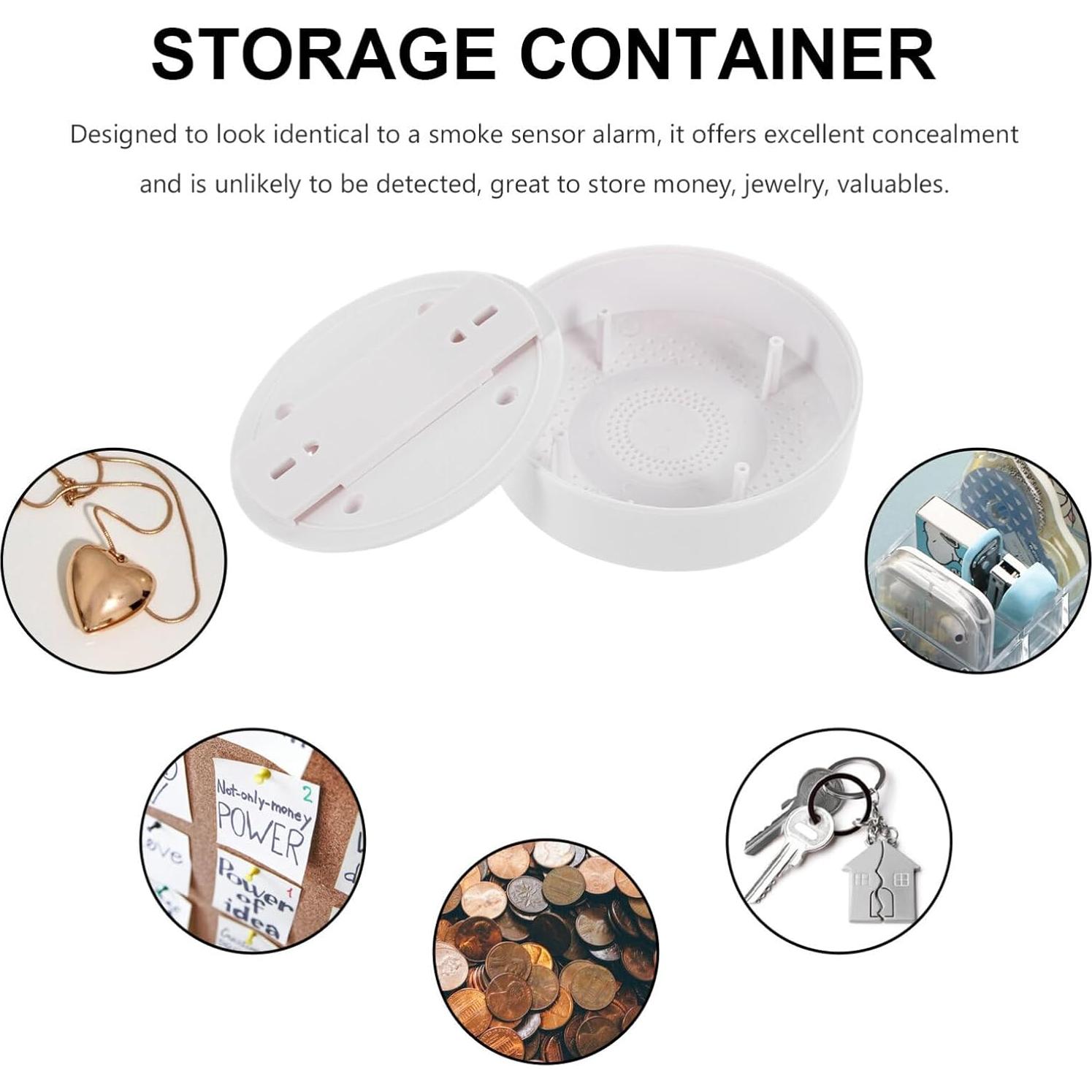 Caja de Almacenamiento Oculta Angoily para Dinero y Joyas