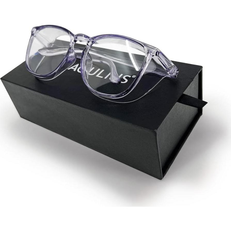 Gafas de Seguridad Aqulius 2 Pack Elegantes Rosa Transparente