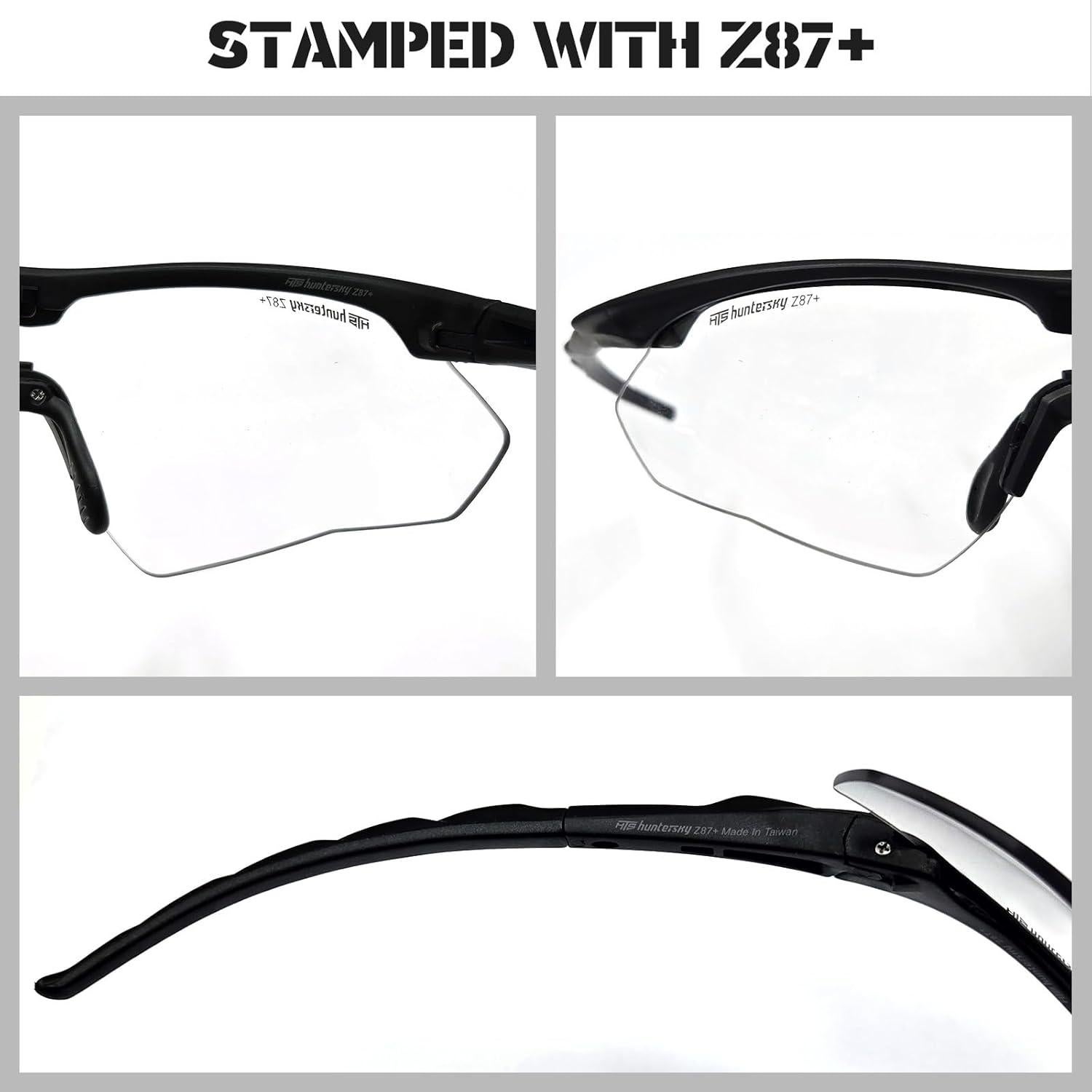 Gafas de seguridad S53 antiempañante para tiro y caza