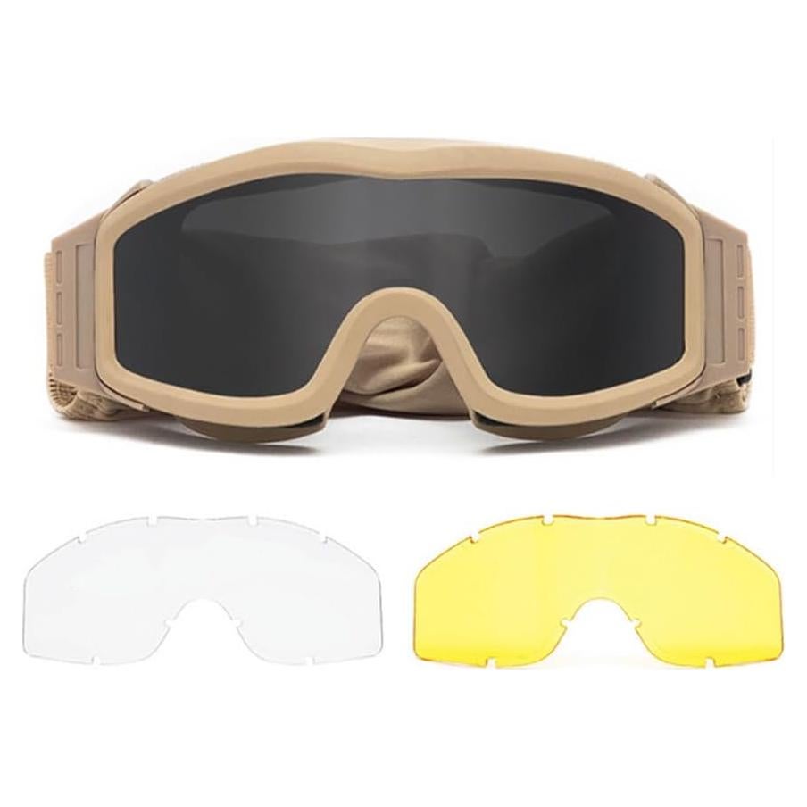 Gafas de Seguridad LEJUNJIE con 3 Lentes Intercambiables