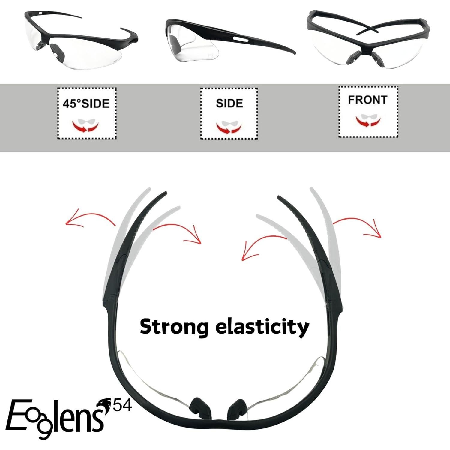 Gafas de Seguridad Eaglens.54 Anti Niebla UV ANSI Z87.1