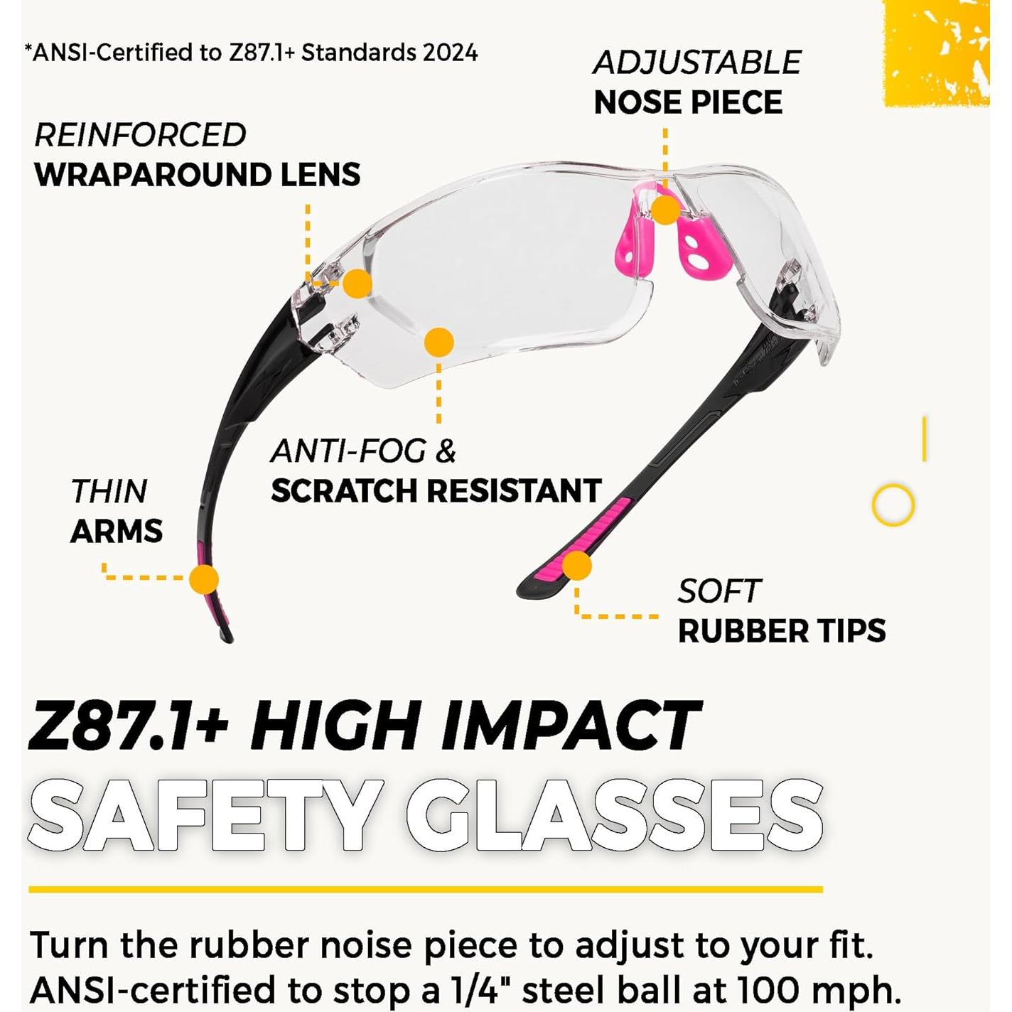 TradeSmart Combo Protección Auditiva y Gafas Tiro NRR 38