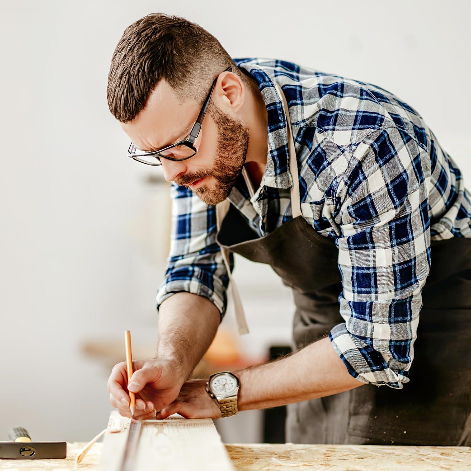 VOSAREA Gafas de Seguridad Lateral Ajustables 5x4.5x2 cm