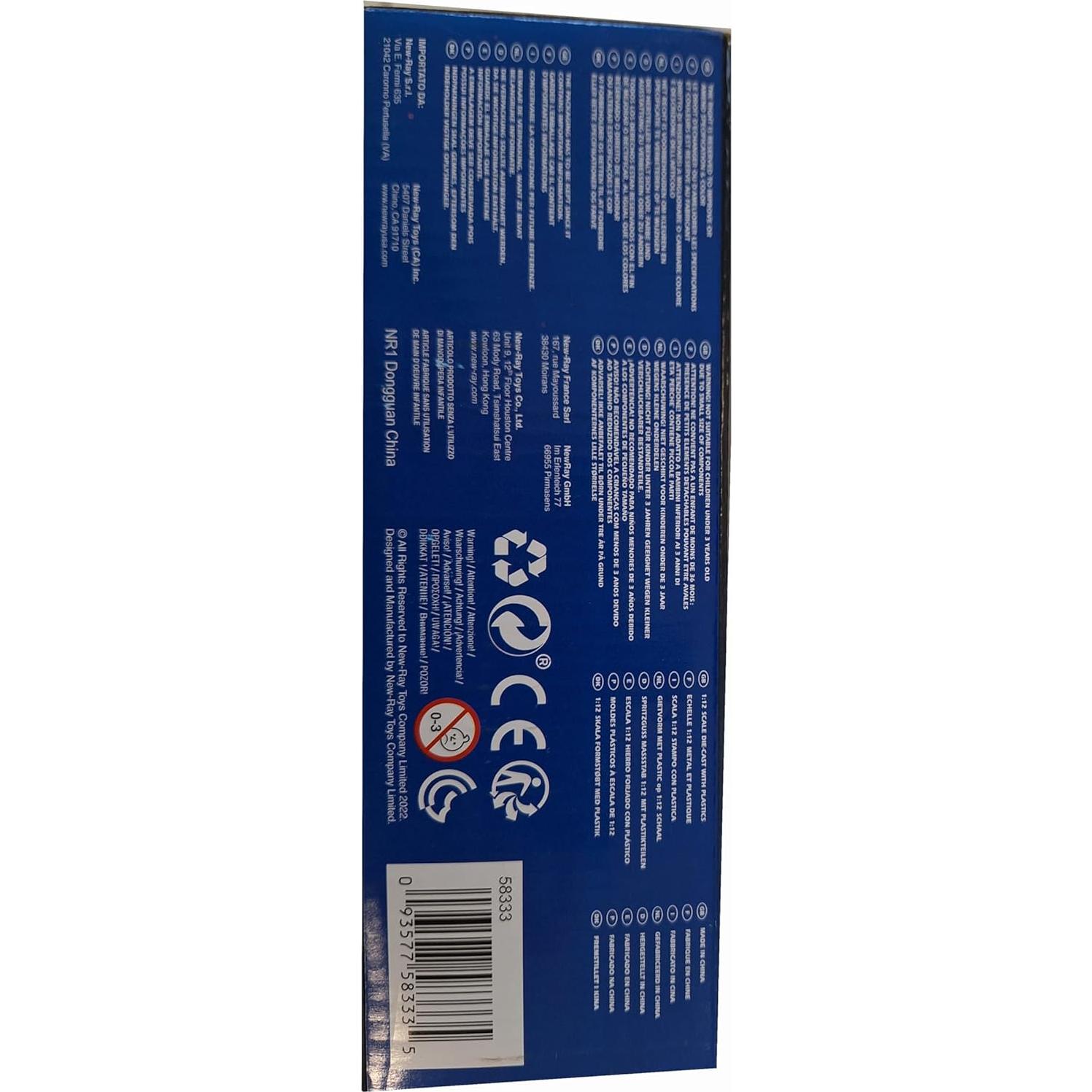 Motocicleta Diecast Yamaha YZ450F #14 Dylan Ferrandis 1:12