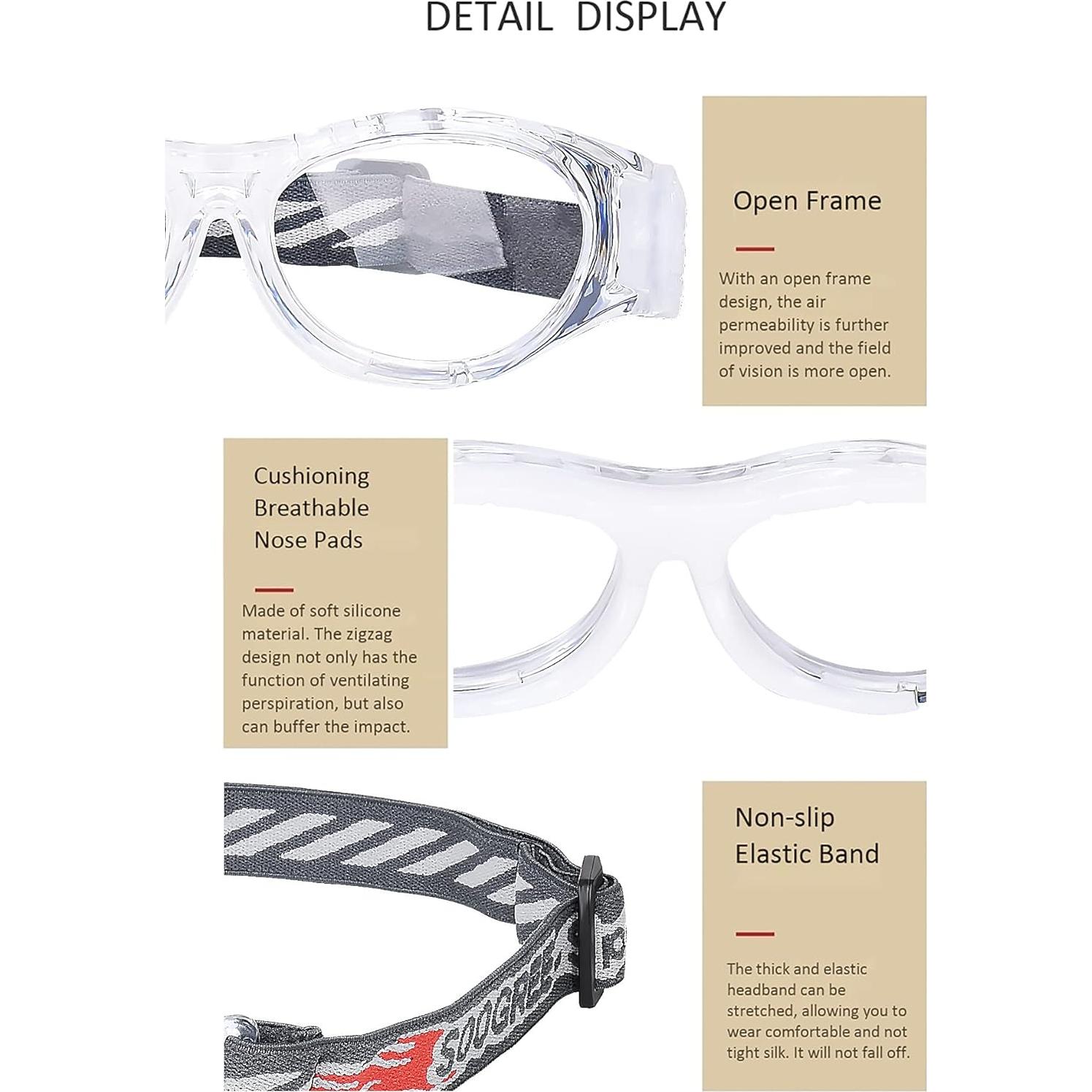 Gafas Deportivas SooGree para Niños 7-14 Años Antichoque