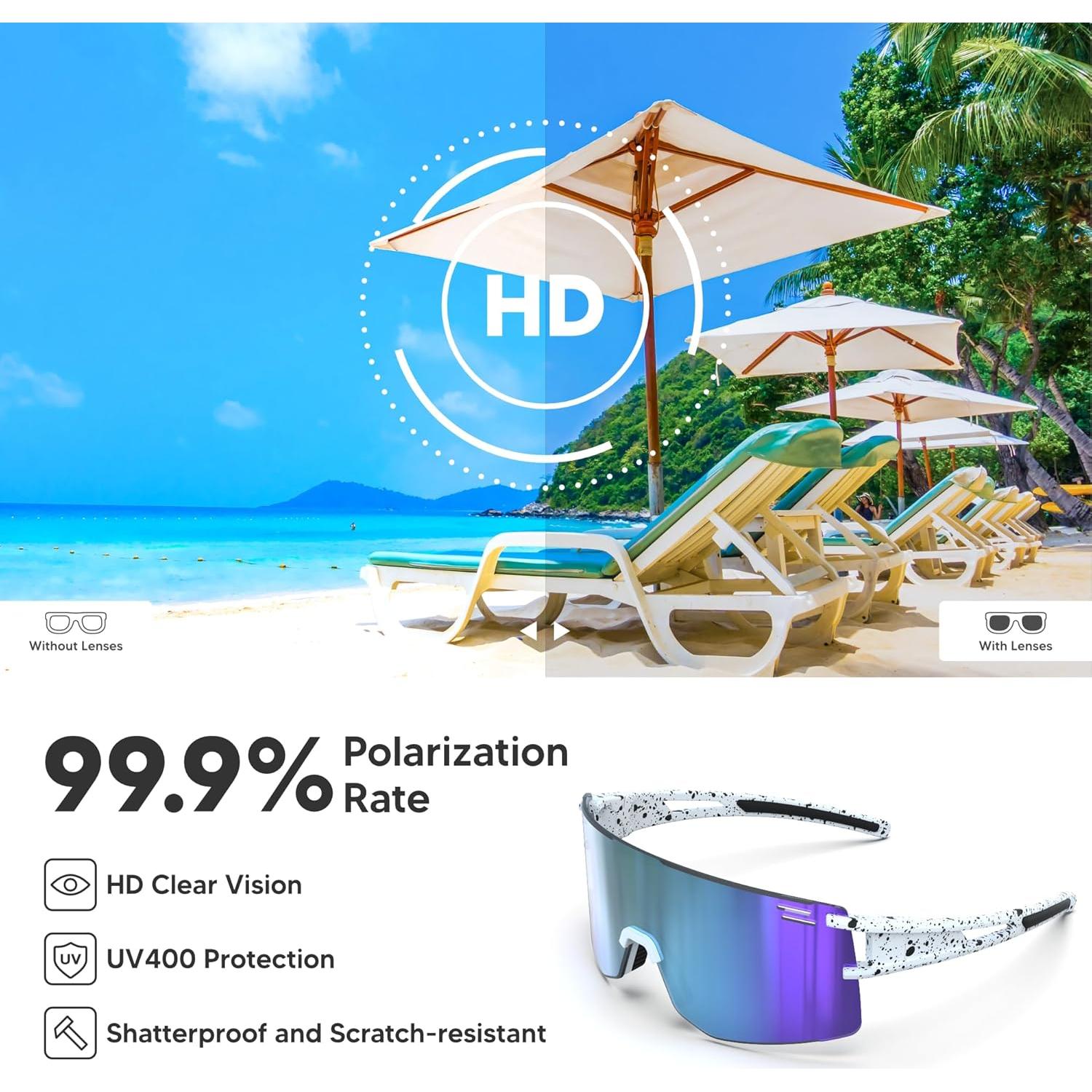 Gafas de Sol G2RISE CG01 UV400 para Deportes Ciclismo