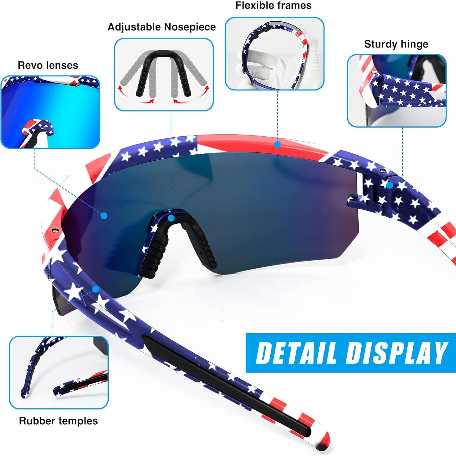 Gafas de sol polarizadas VEWOE modelo Ve-JH156 para ciclismo