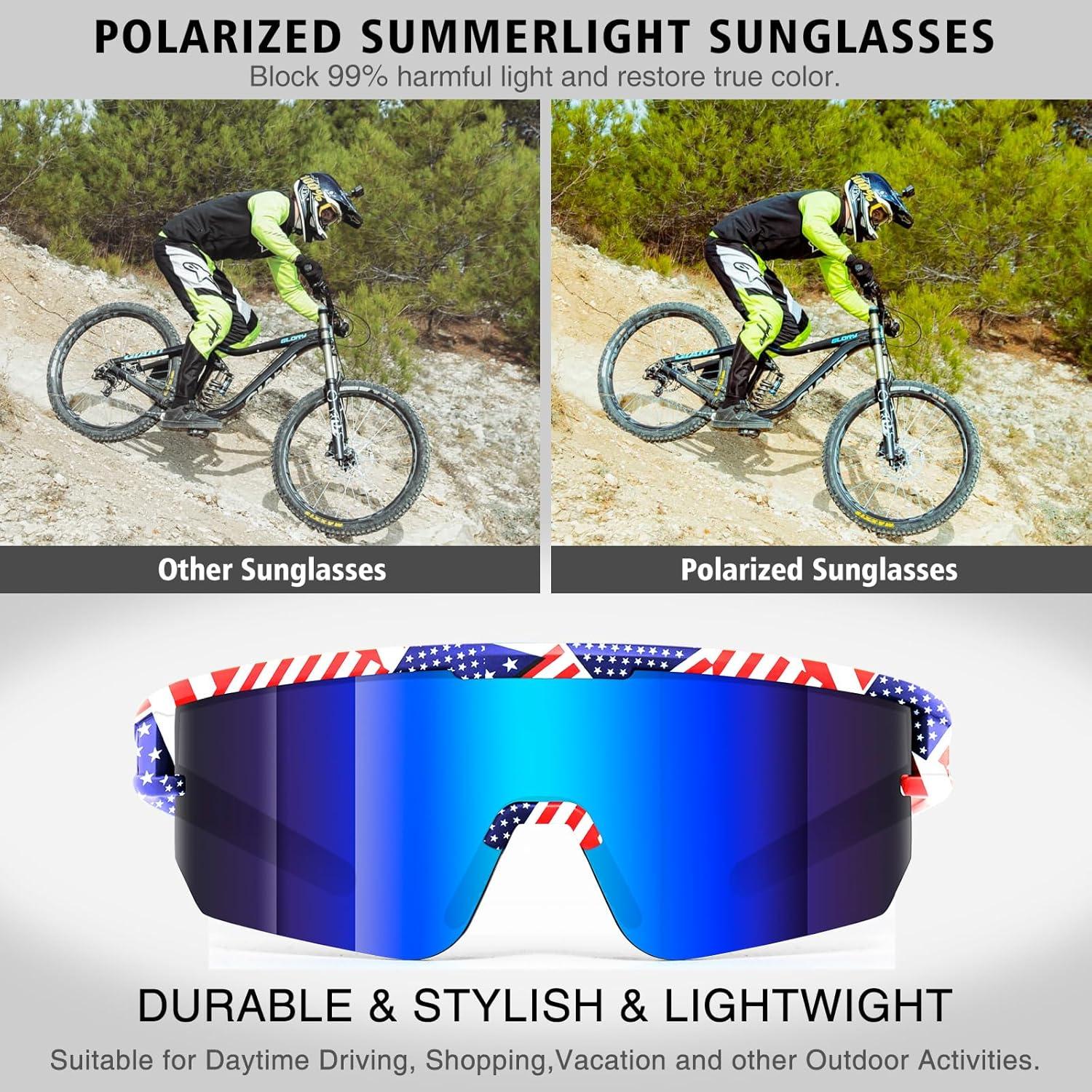 Gafas de sol polarizadas VEWOE modelo Ve-JH156 para ciclismo