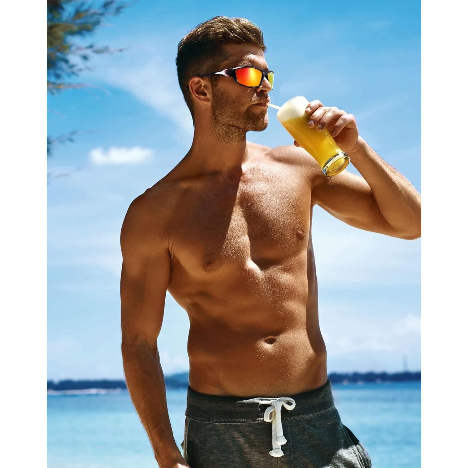 TOODOO 3 Pares Gafas de Sol Polarizadas para Ciclismo