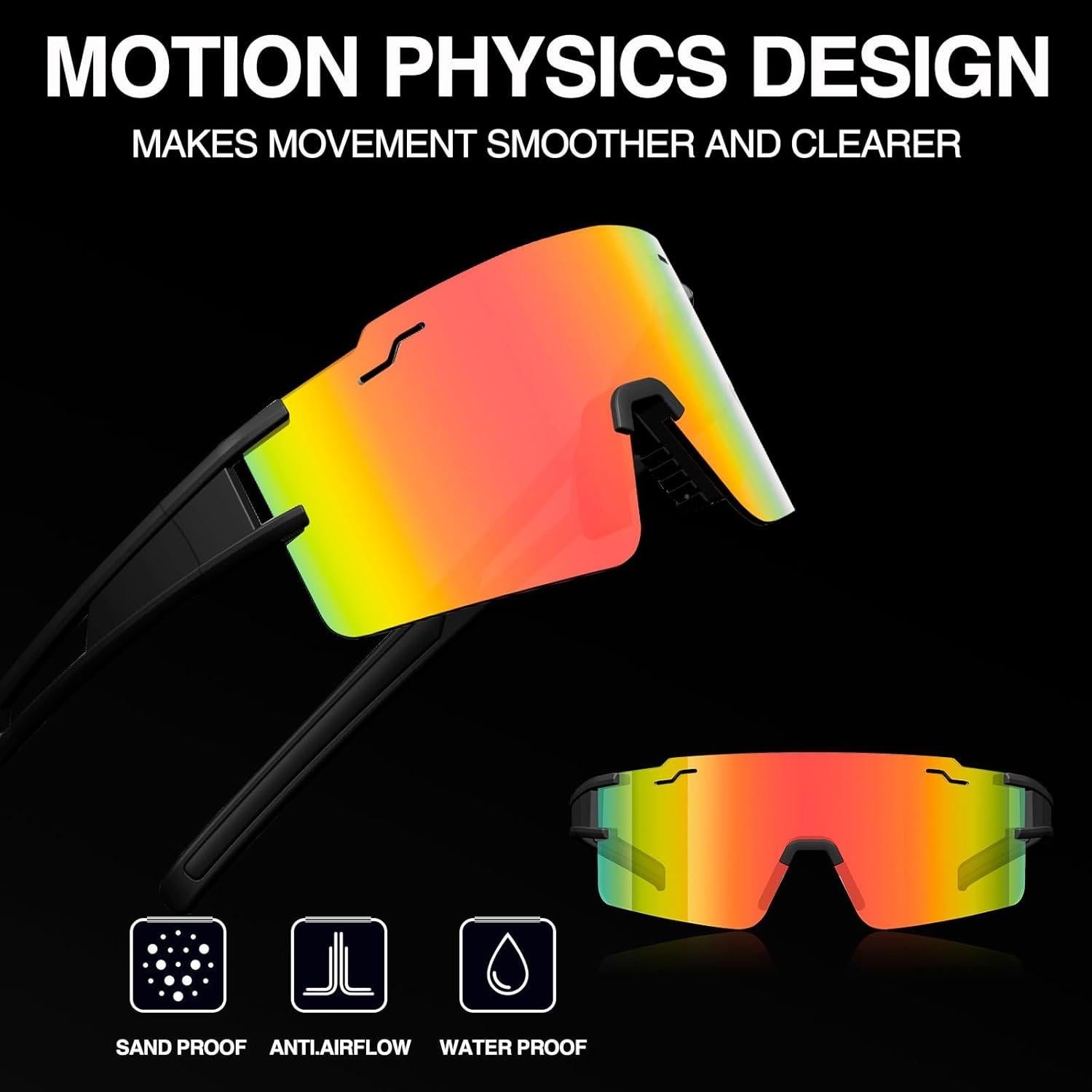 Gafas de Ciclismo FMY UV400 Polarizadas para Deportes