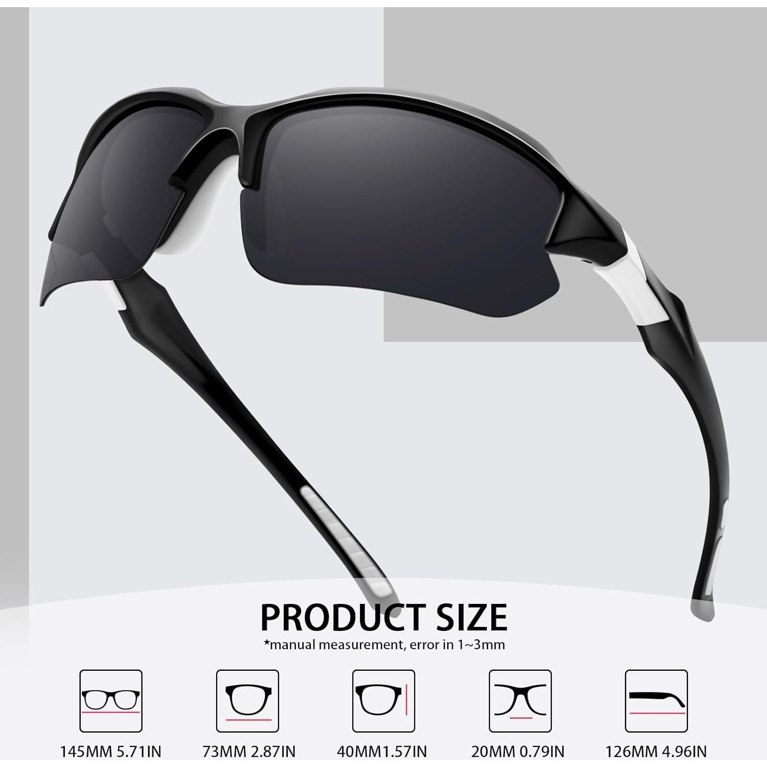 Gafas de sol deportivas DioKiw 3pack protección UV