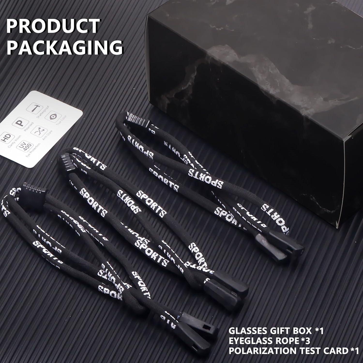 Gafas de sol deportivas DioKiw 3pack protección UV