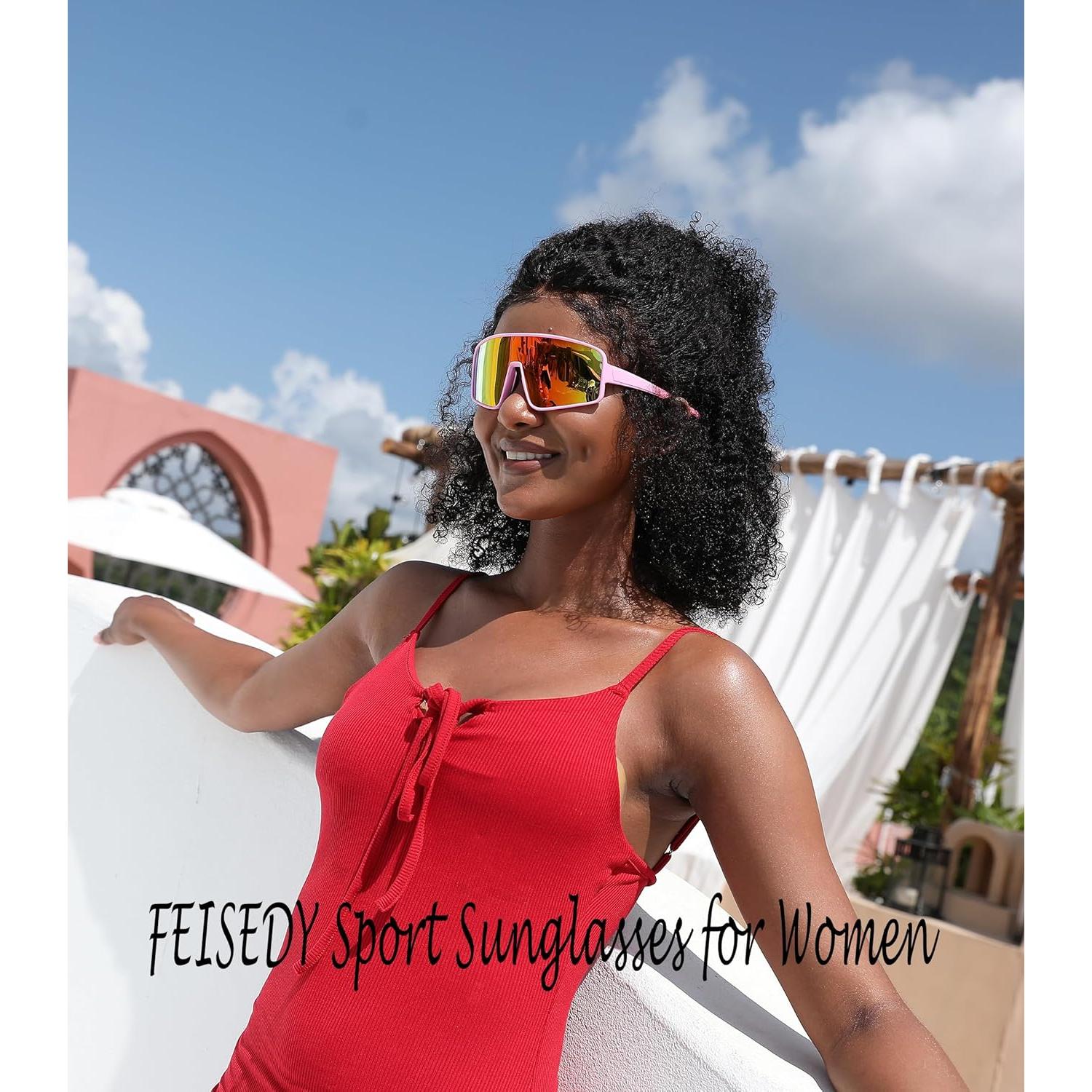 Gafas de sol deportivas FEISEDY polarizadas UV400 unisex
