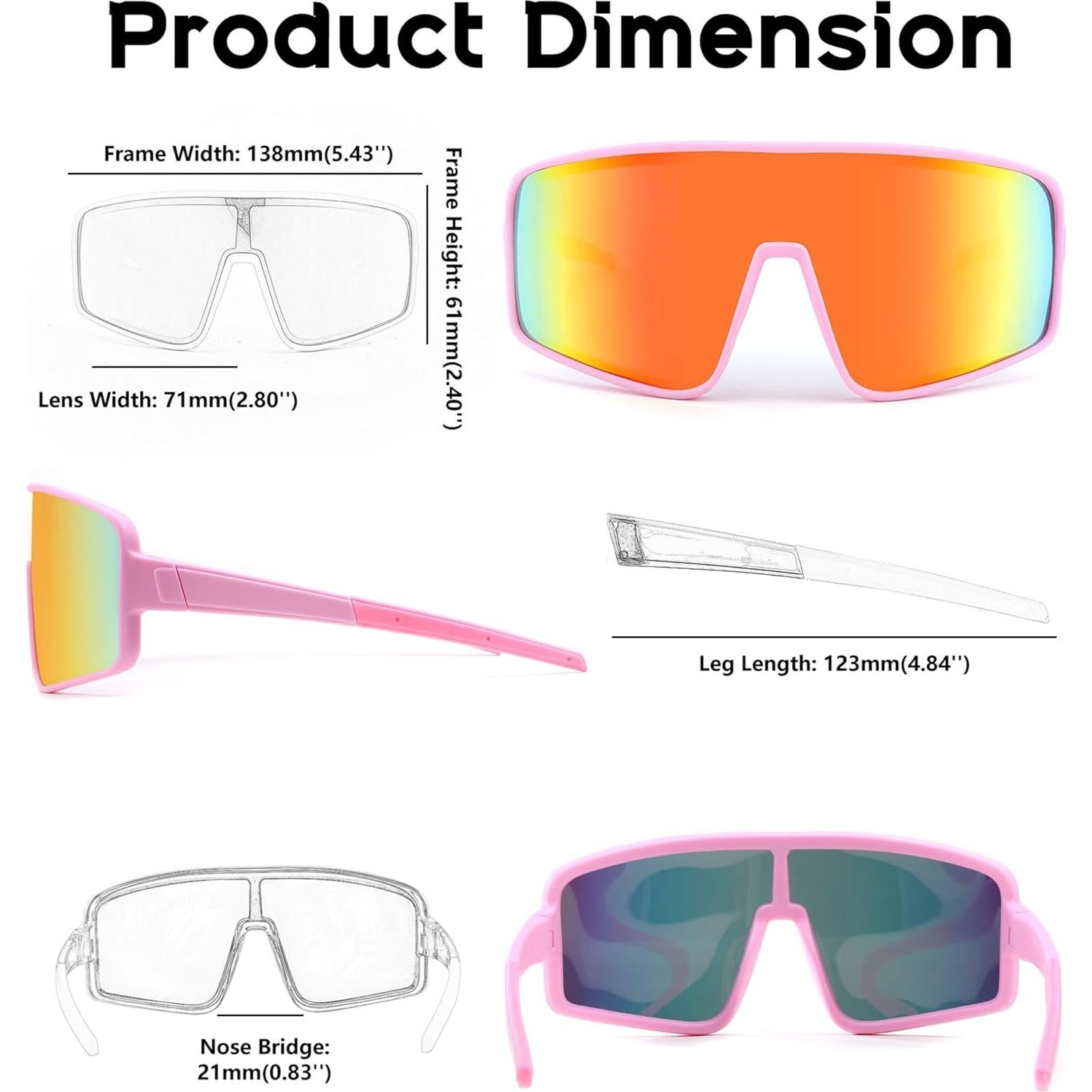 Gafas de sol deportivas FEISEDY polarizadas UV400 unisex