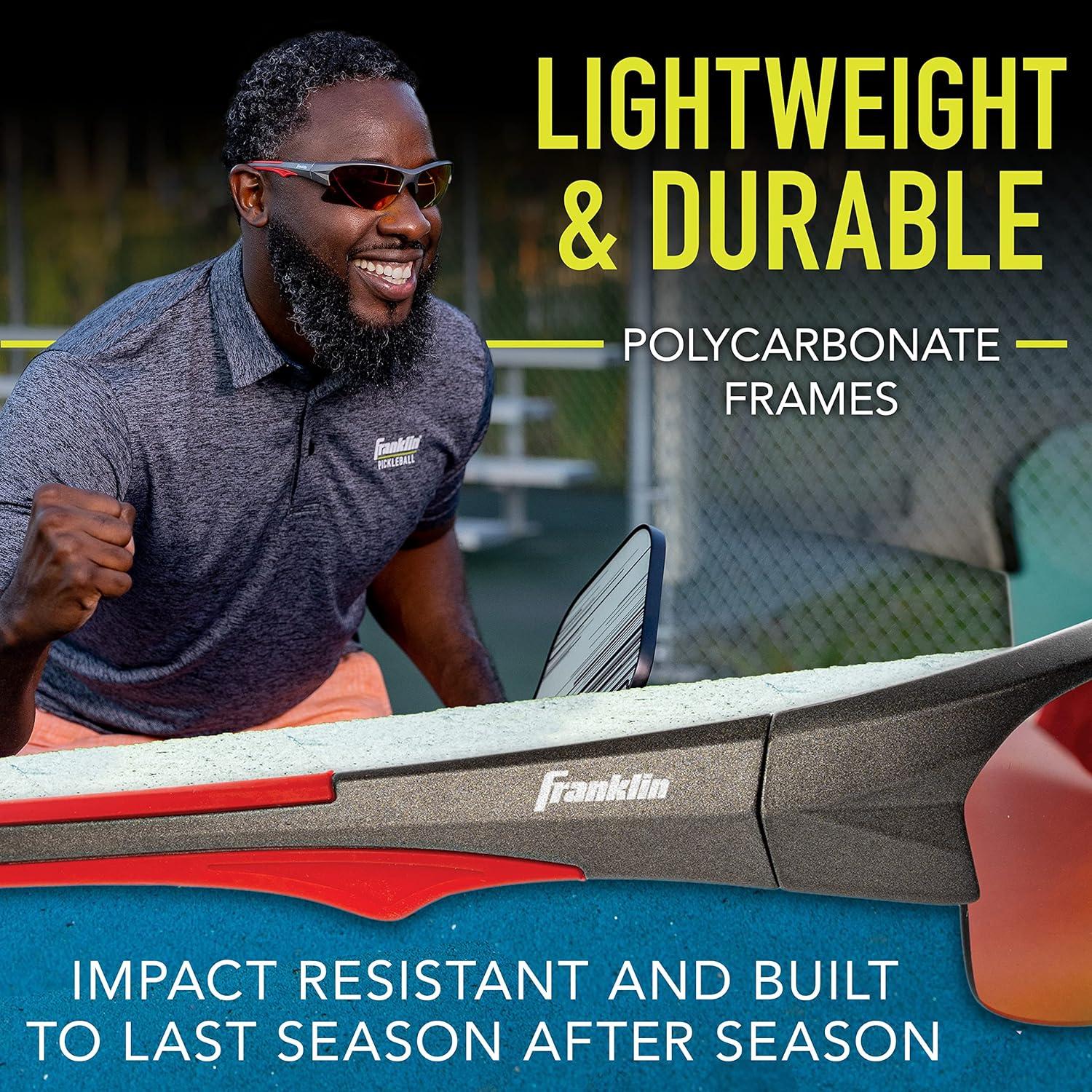 Gafas de sol Franklin Sports 52770 UV para deportes - Rojo