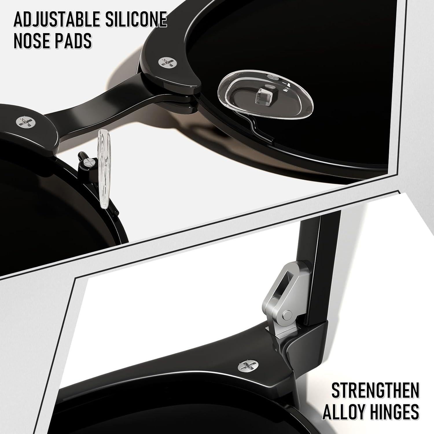 Gafas de Sol GQUEEN GQO6 Polarizadas Clásicas para Todos