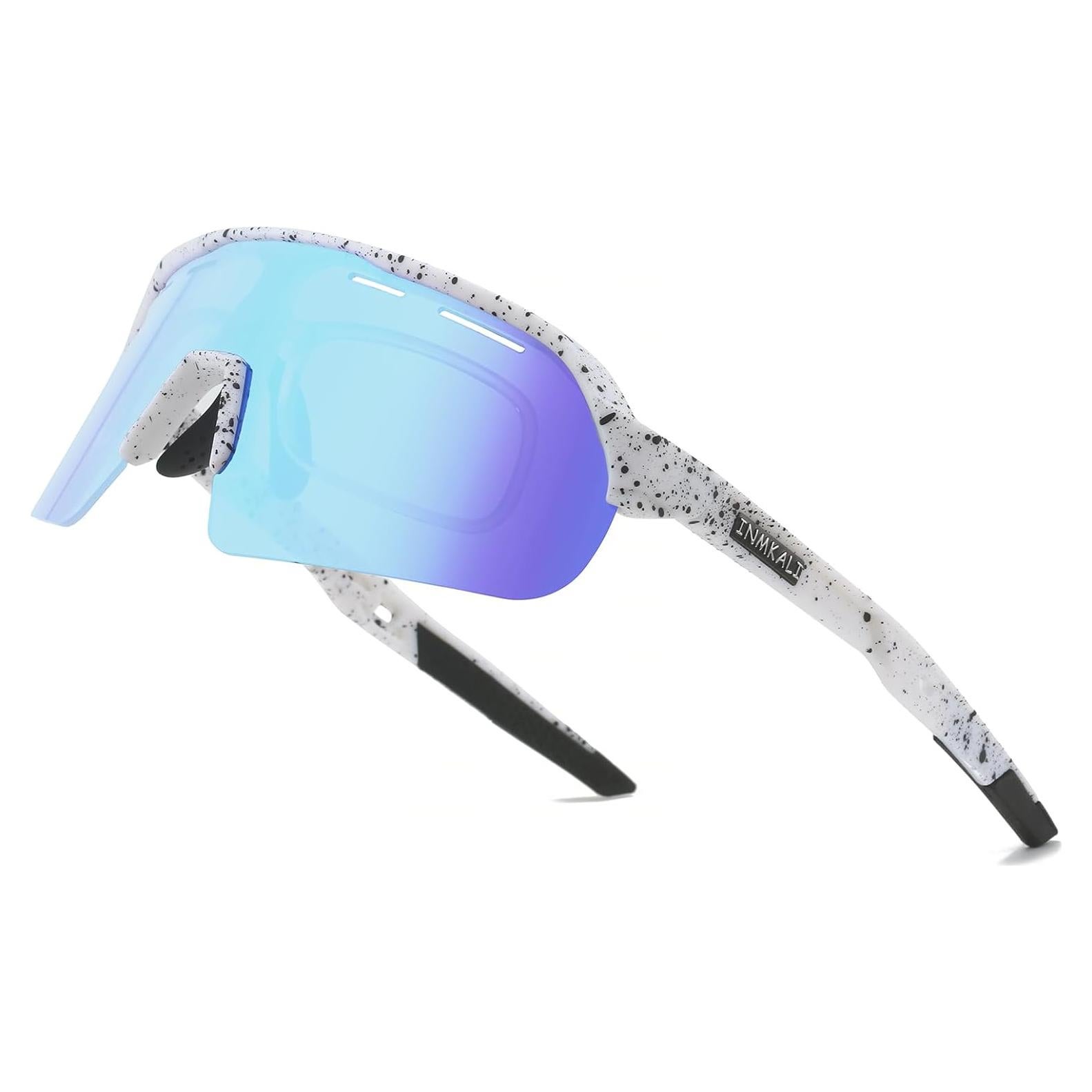 Gafas de Sol Deportivas INMKALI UV400 Azul Hielo