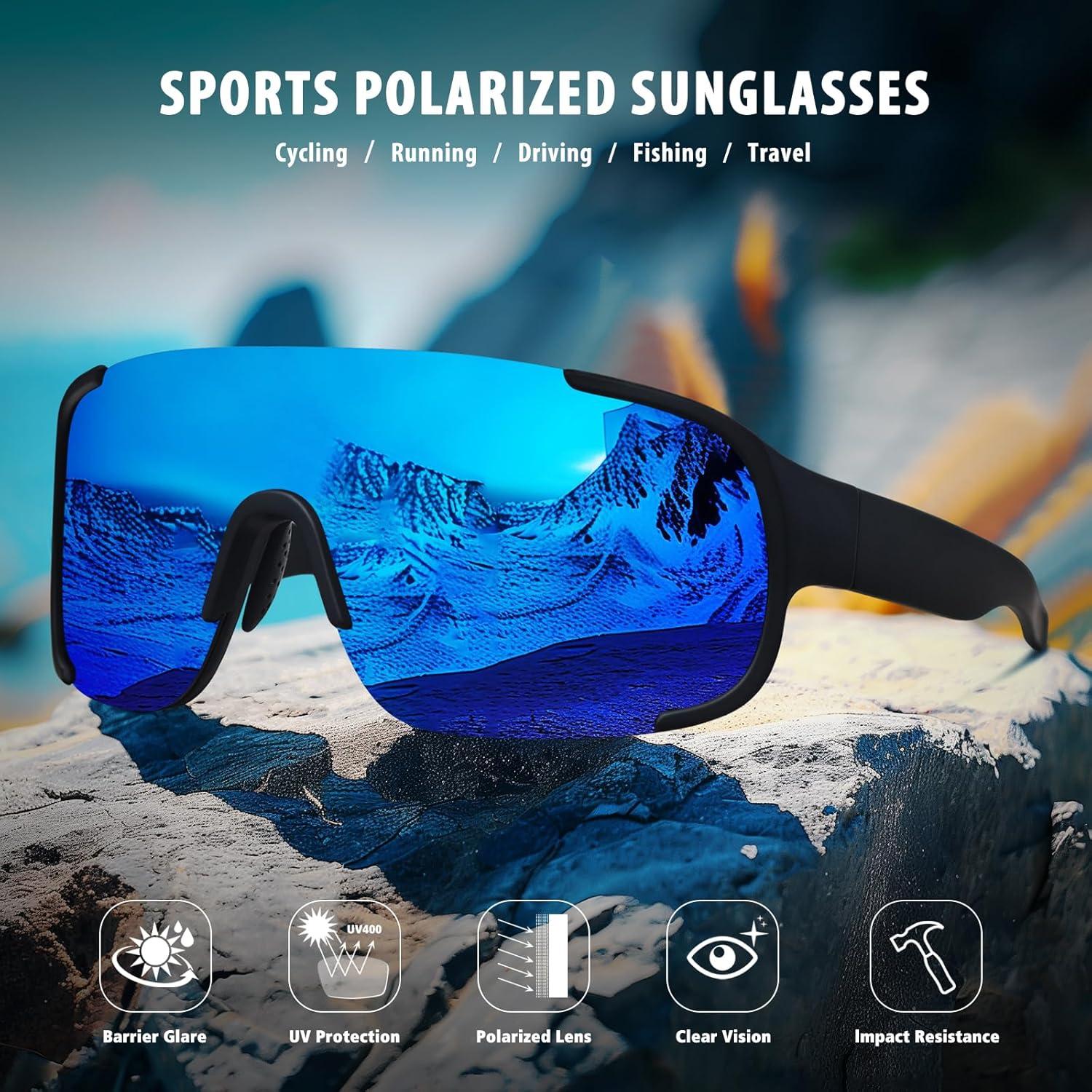 Gafas de Sol Polarizadas UV400 para Deportes Unisex