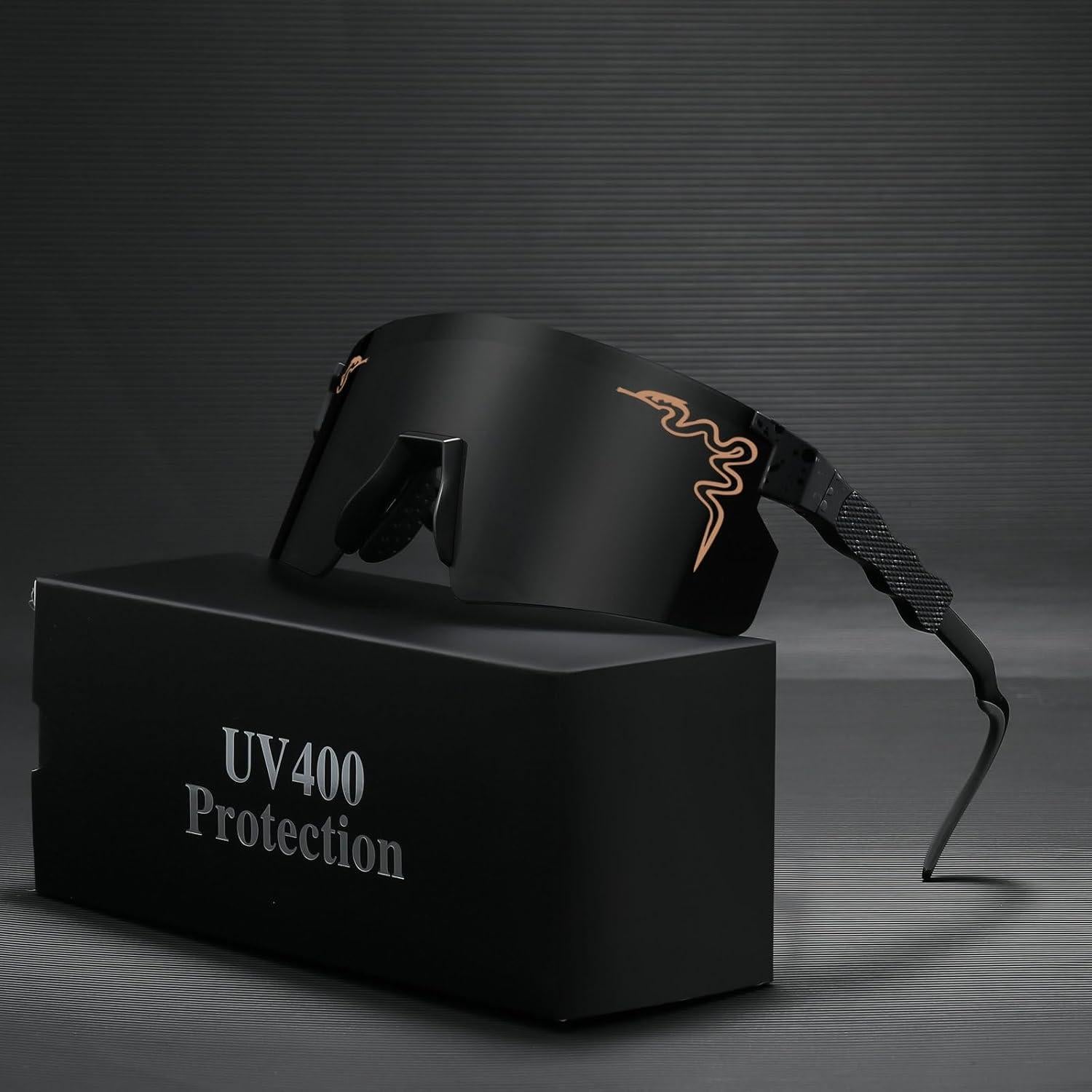 Gafas de Sol UV400 Zhongmei Adultos y Jóvenes Ciclismo