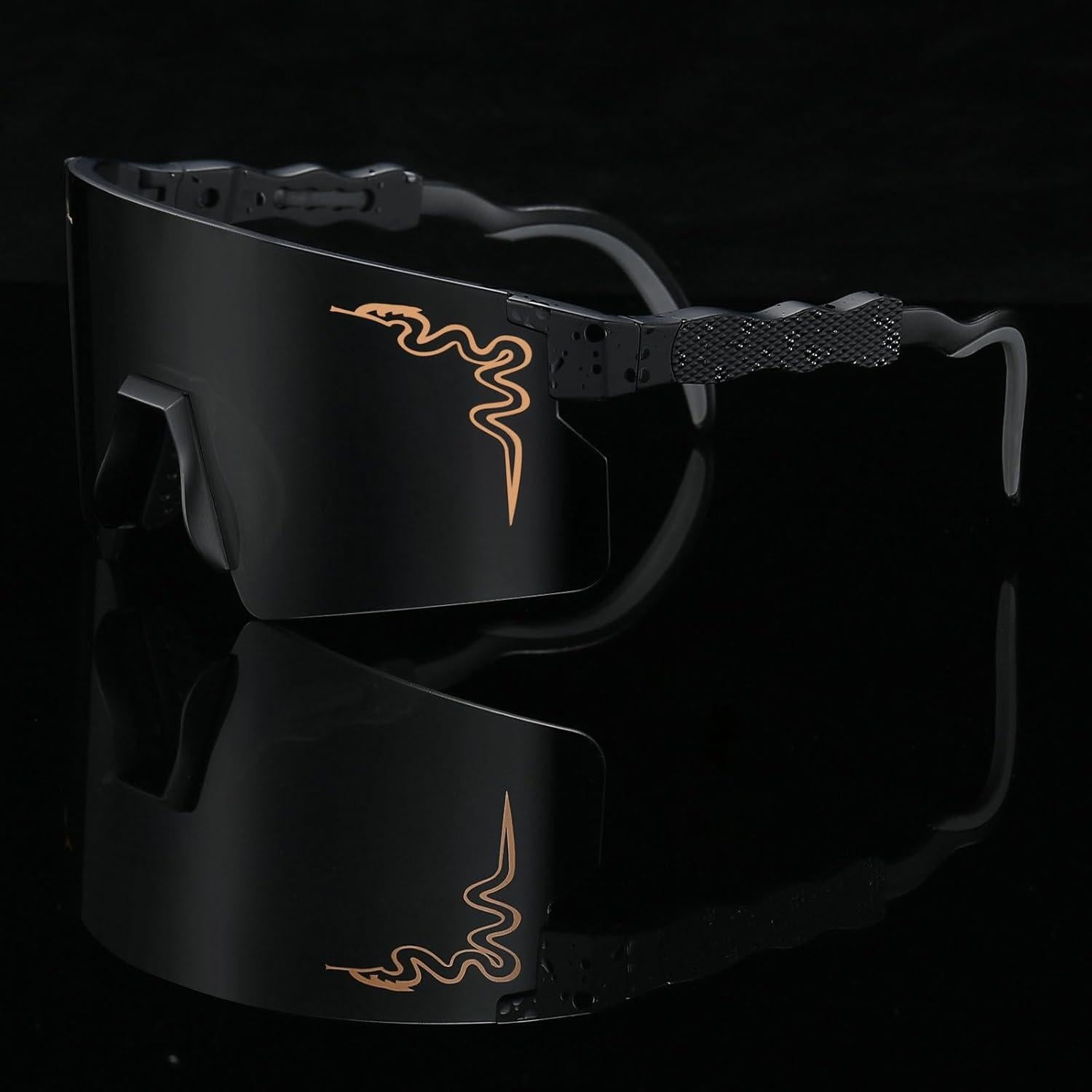 Gafas de Sol UV400 Zhongmei Adultos y Jóvenes Ciclismo