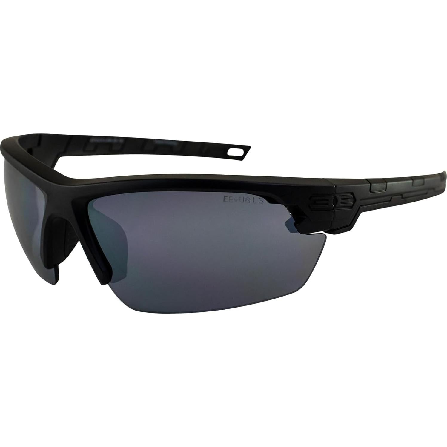 Gafas de sol deportivas Epoch Link marco negro lentes ahumados