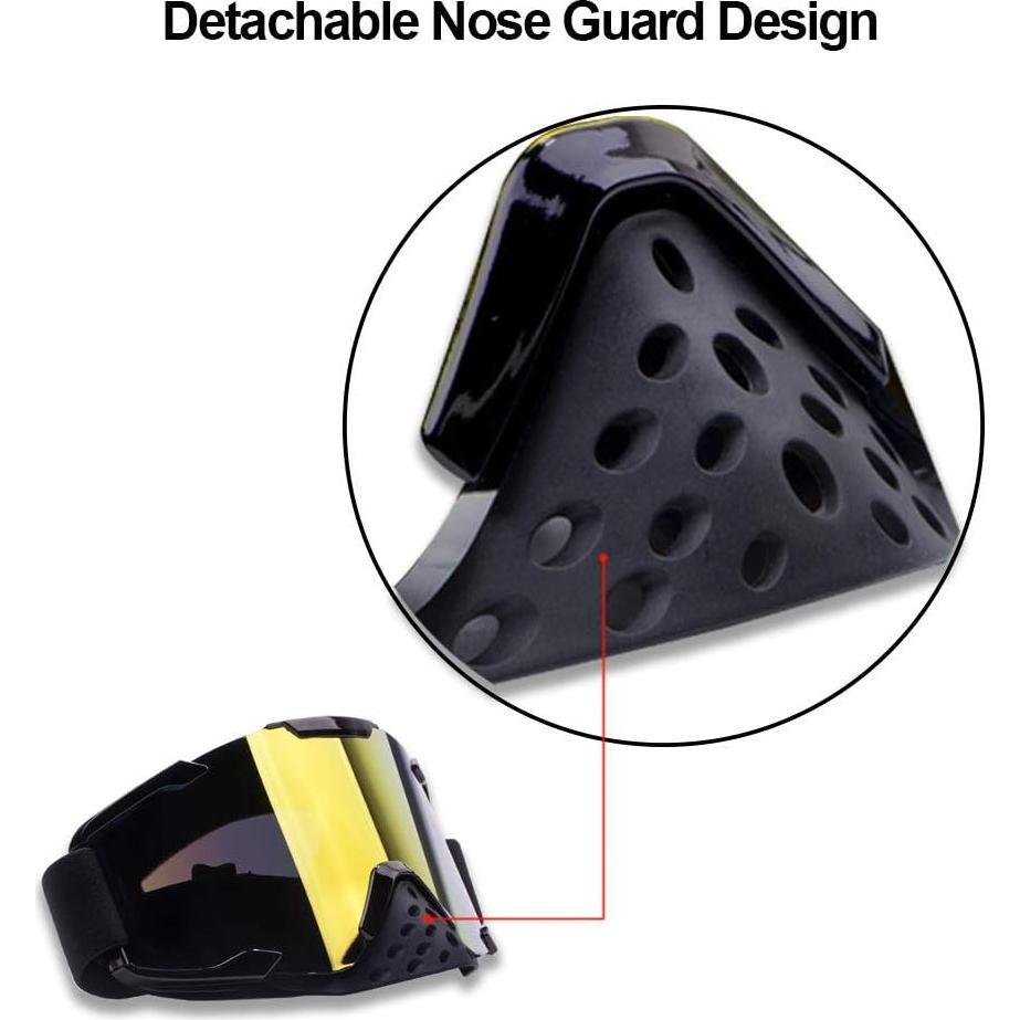 Gafas de Motocross 4-FQ HB-306 UV400 a Prueba de Viento