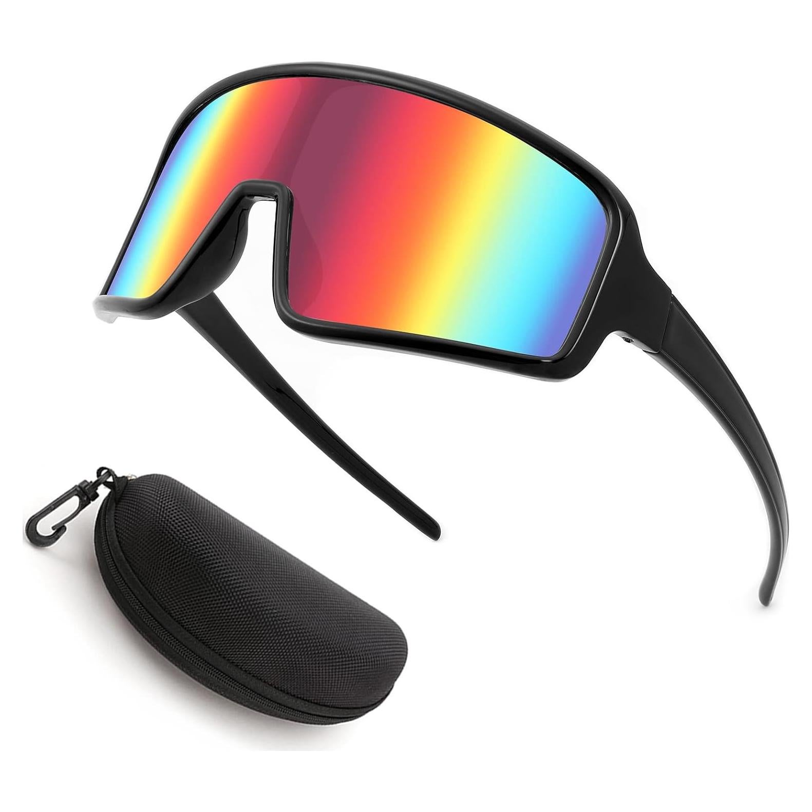 Gafas de sol Karsaer Unisex deportivas con lentes espejo