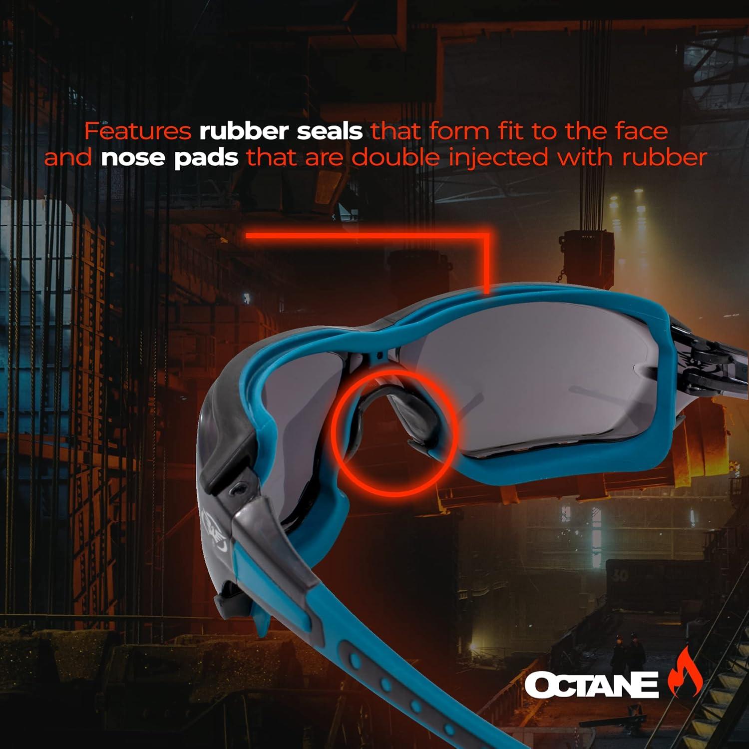 Gafas de sol Global Vision Octane Anti-Fog rojas UV400