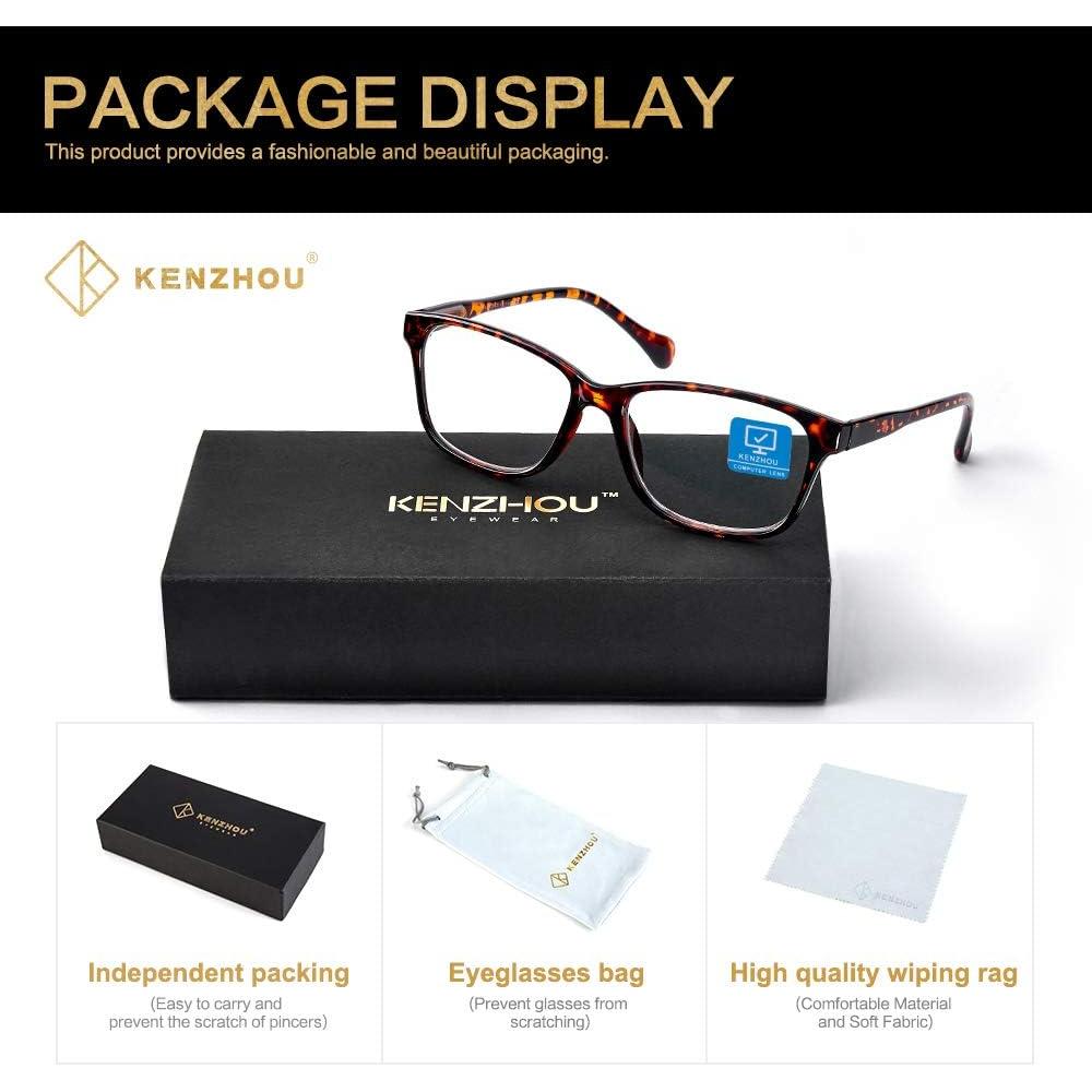 Gafas K KENZHOU Anti Luz Azul Unisex 1 Paquete C2