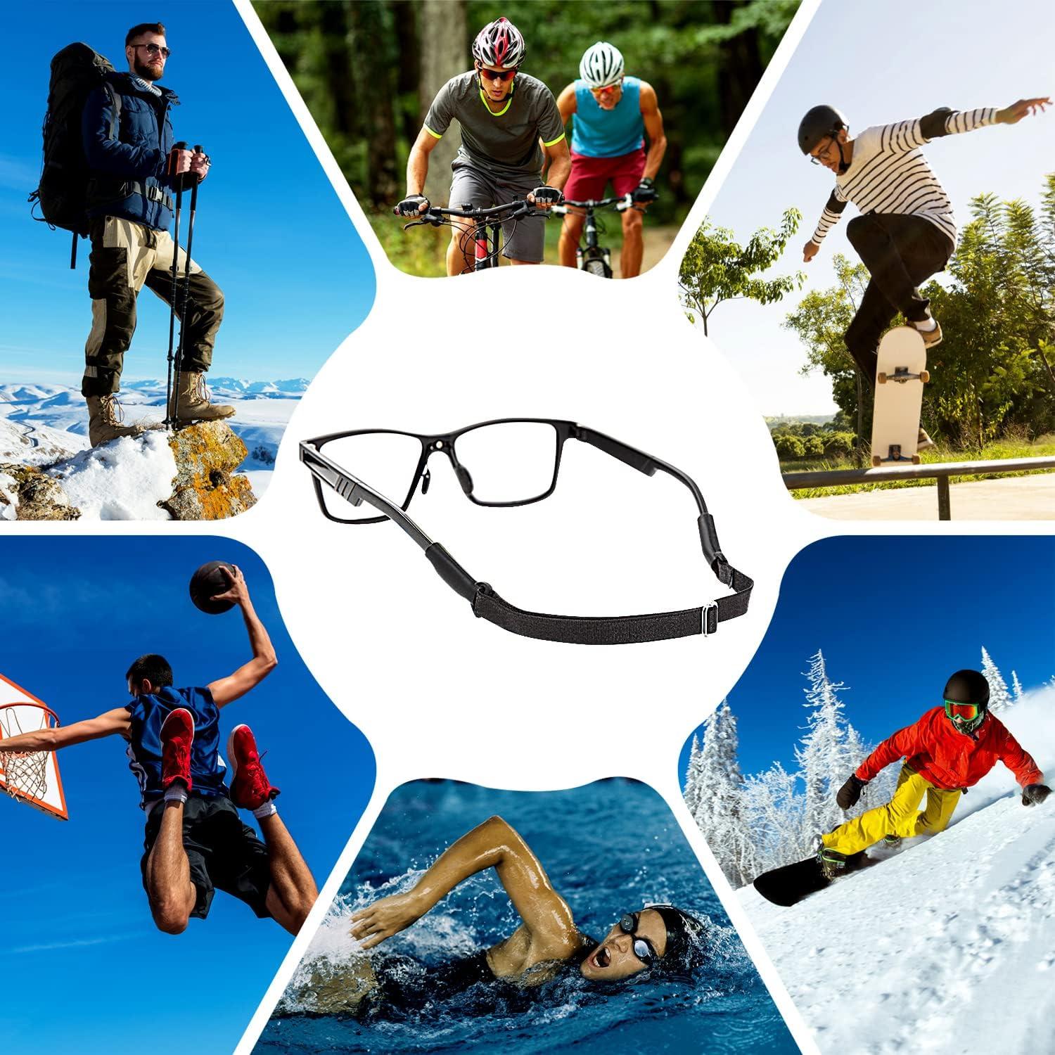 Correa Ajustable para Gafas Marca Gafas-2 Negra 19-34 cm