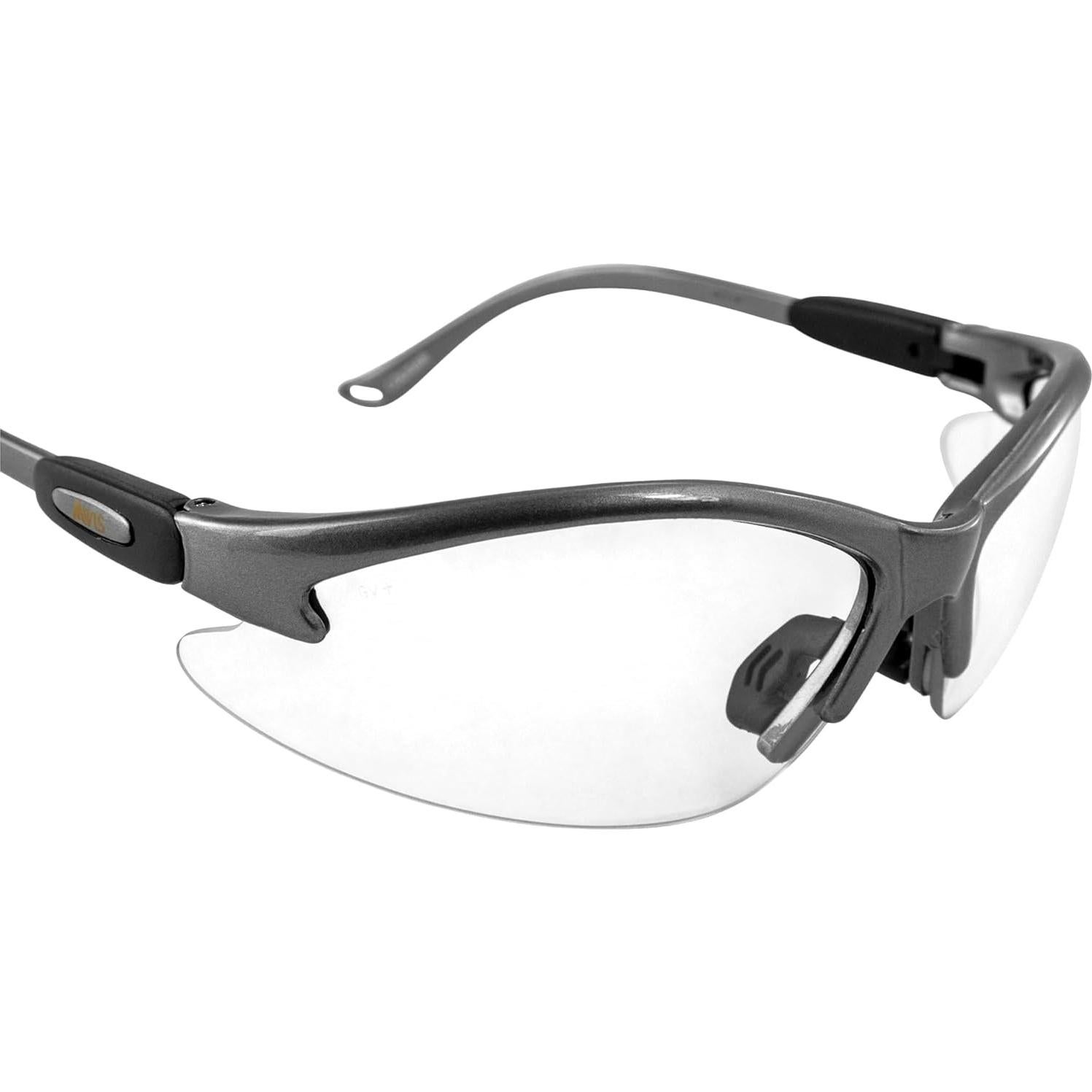 Gafas de Seguridad Global Vision Competitor Gris Lente Clara