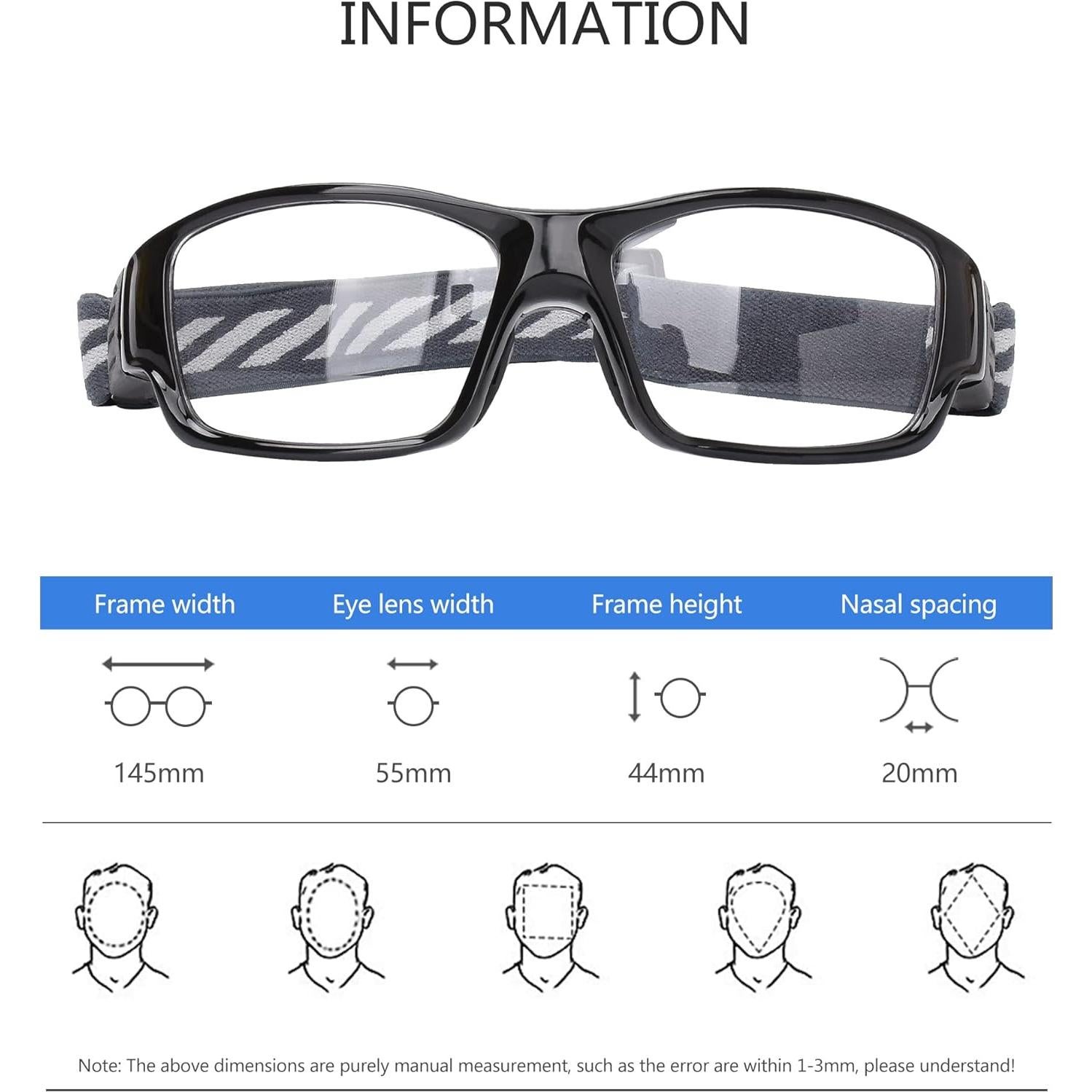 Gafas Deportivas SooGree para Baloncesto y Fútbol