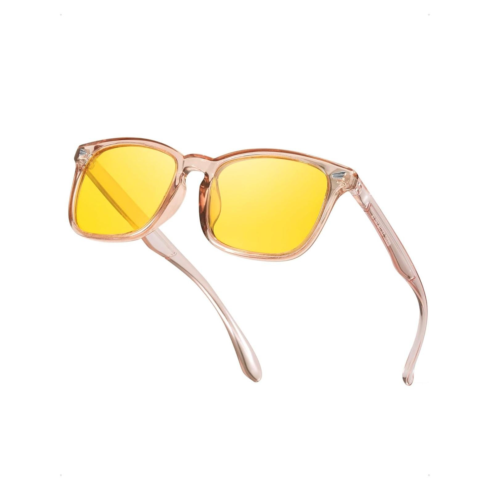 Gafas de Visión Nocturna TJUTR Amarillas Polarizadas